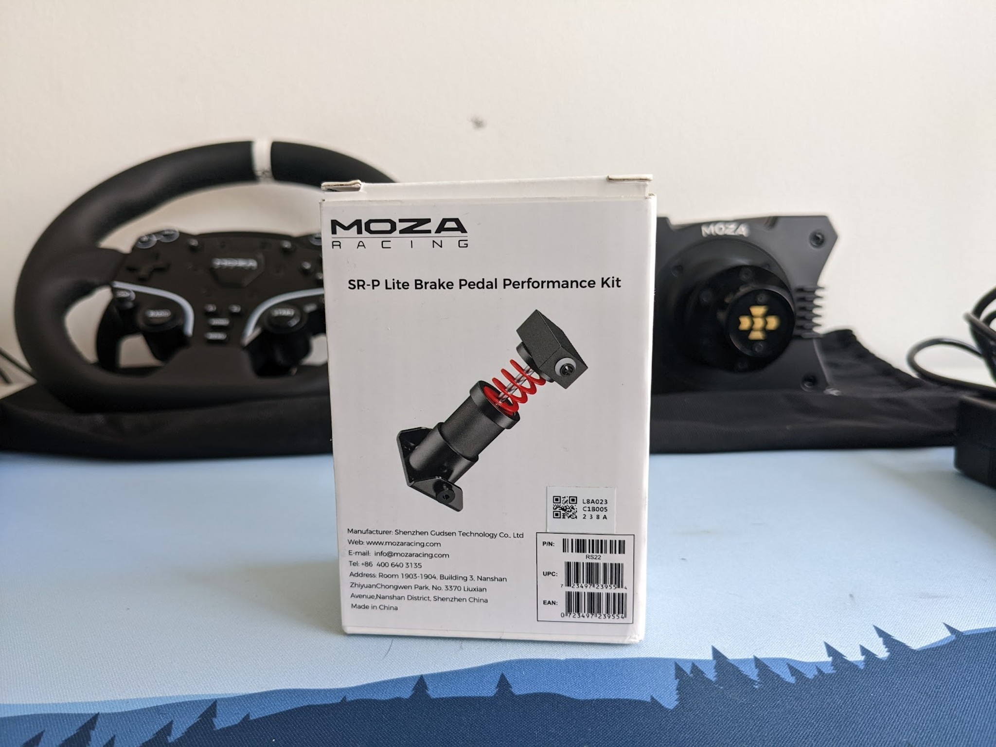 Moza R5 Bundle + SR-P Brake Performance Kit