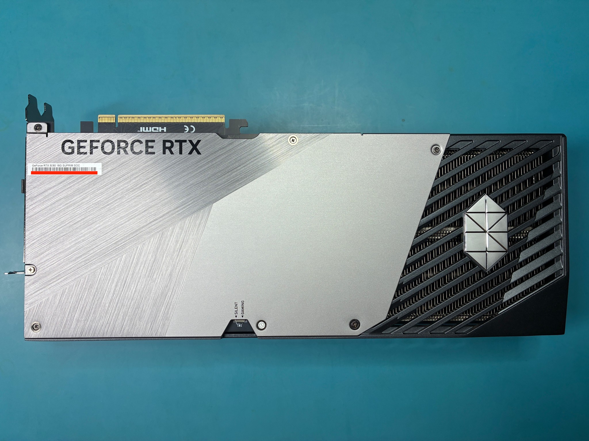 MSI GeForce RTX™ 5080 SUPRIM SOC 16G - G5080-16SPS (GPU)