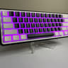 WK60 Mechanical Gaming Keyboard Wireless - Pudding Keycaps with Thocky Switches