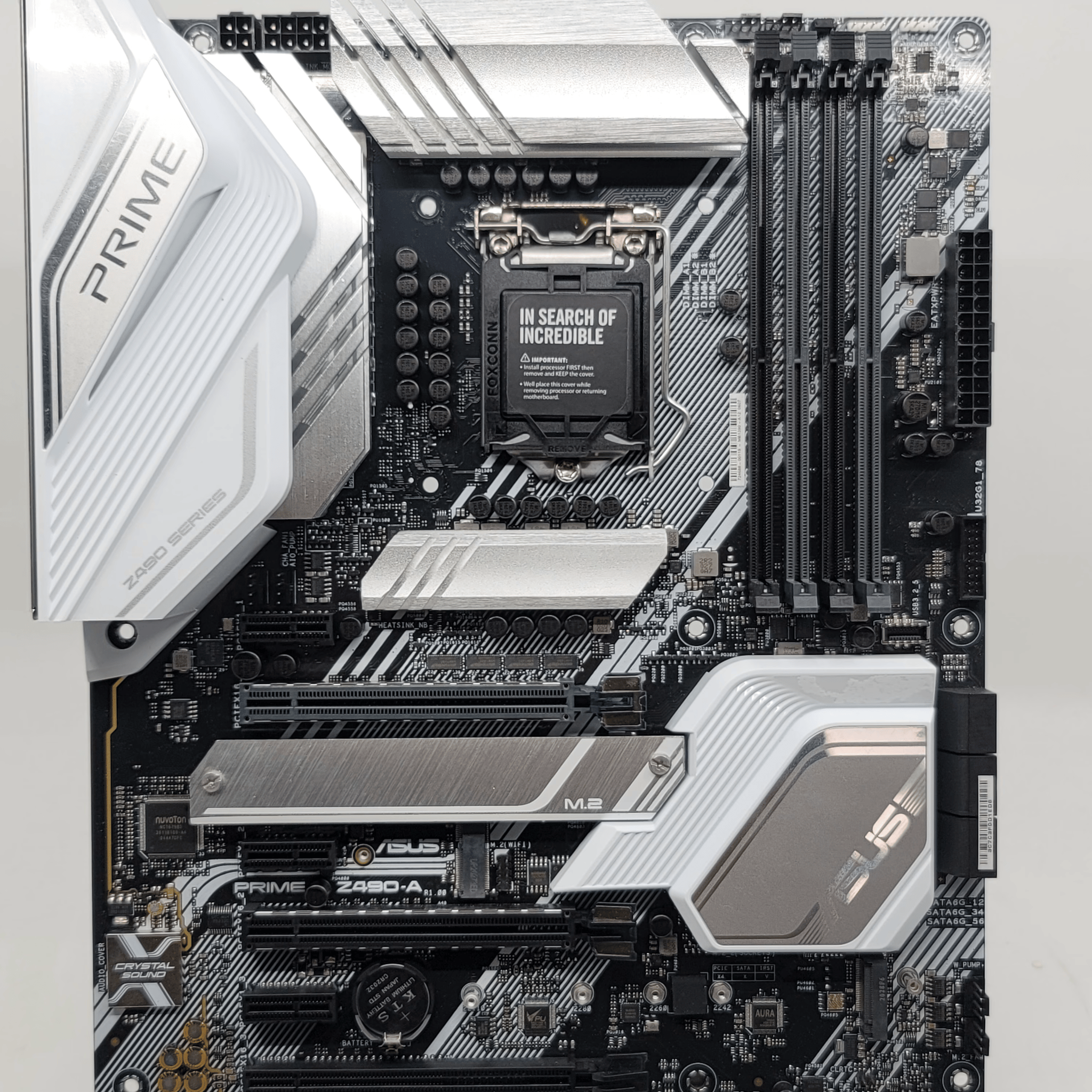 ASUS Prime Z490-A Intel LGA 1200 DDR4 ATX Motherboard