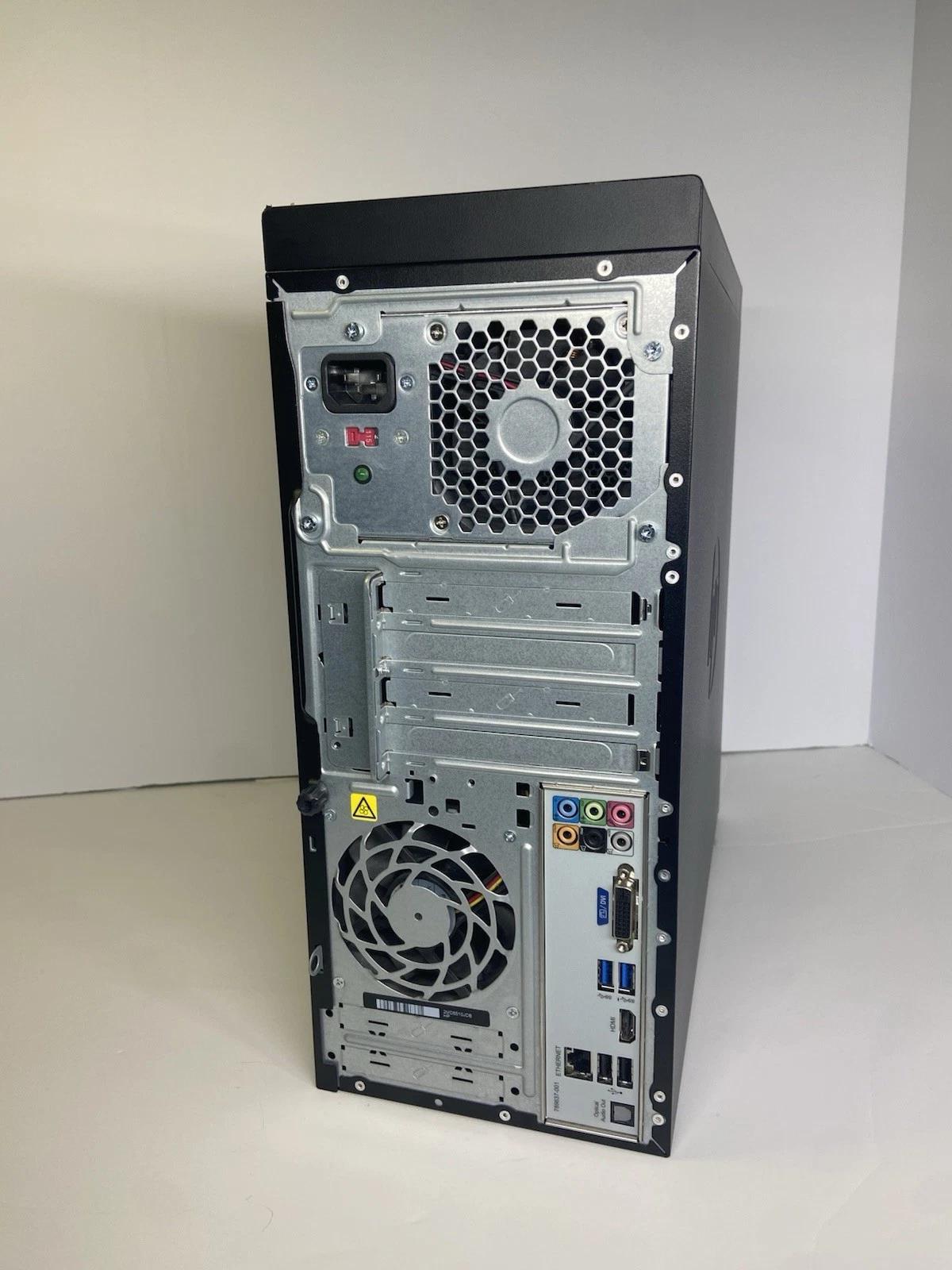 HP Envy Tower Desktop i7-4790 3.60GHz 8GB RAM 128GB SSD Windows 11 Pro PC