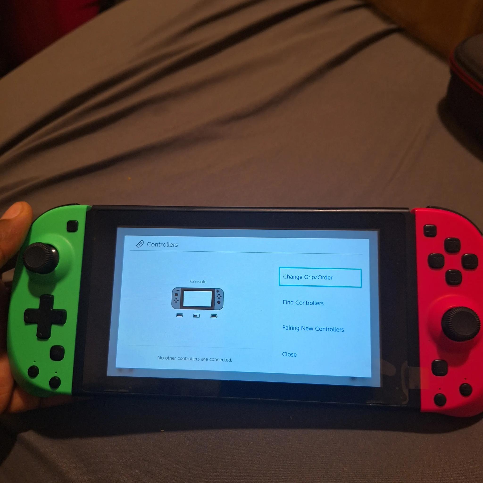 Unbanned Unpatched V1 Nintendo Switch Tablet with dock