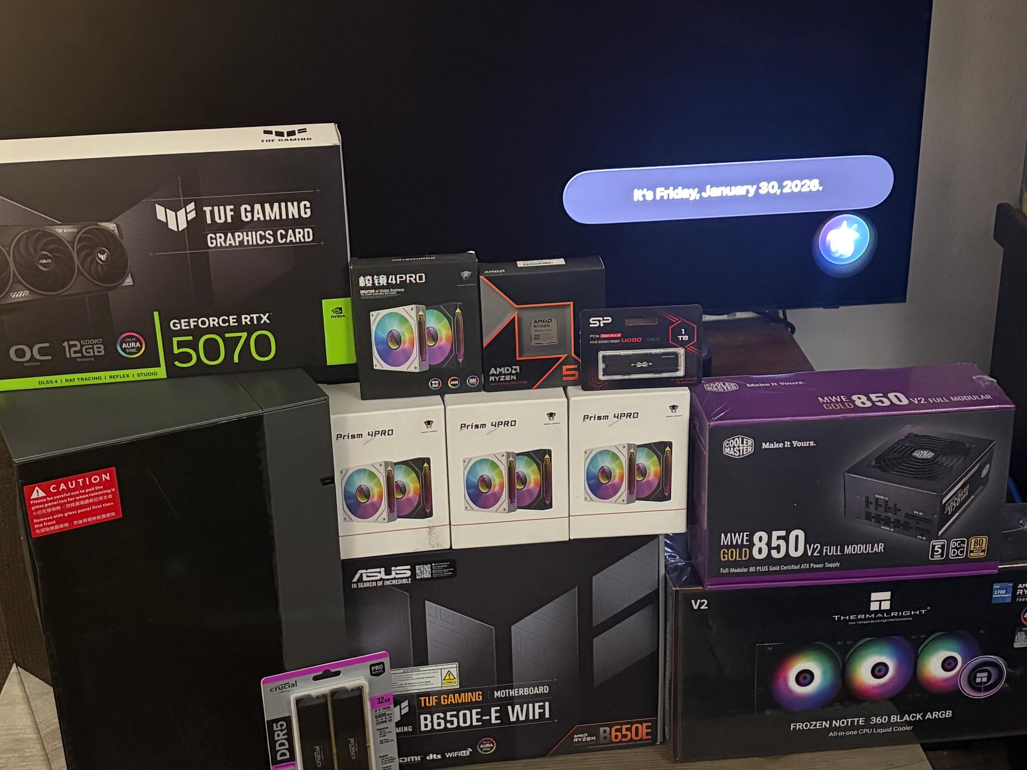 RTX 5070 + Ryzen 7 7800X3D | Brand New TUF Gaming PC | 1440p/4K Beast