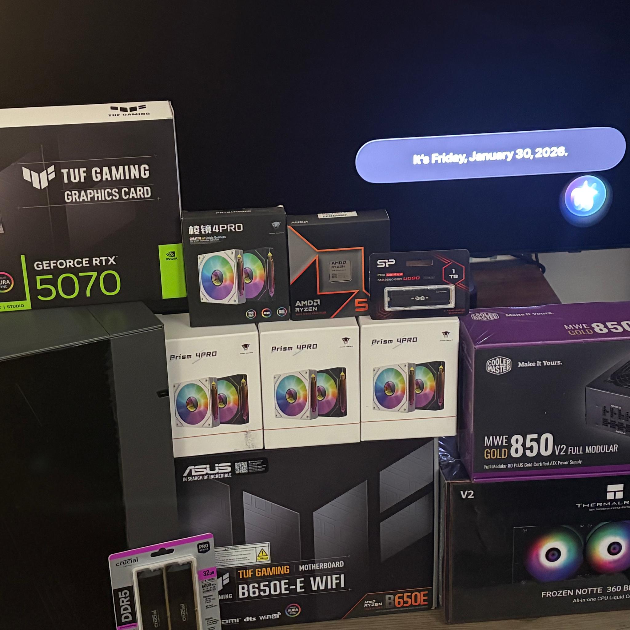 RTX 5070 + Ryzen 7 7800X3D | Brand New TUF Gaming PC | 1440p/4K Beast
