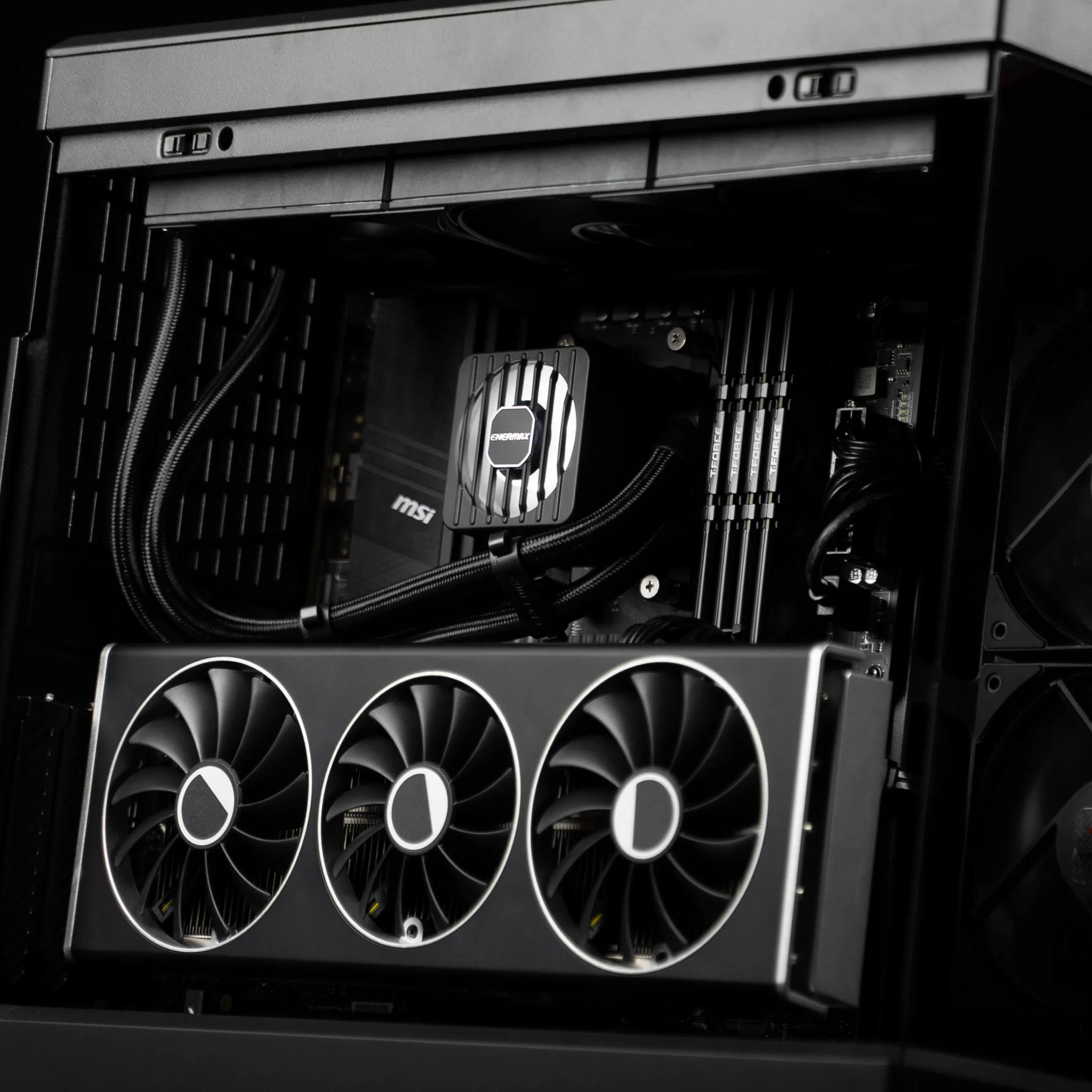 “DeuxDarc-F” RX 7800 XT Ryzen 7 32GB Windows 11 Pro 2TB Gaming PC Powerhouse