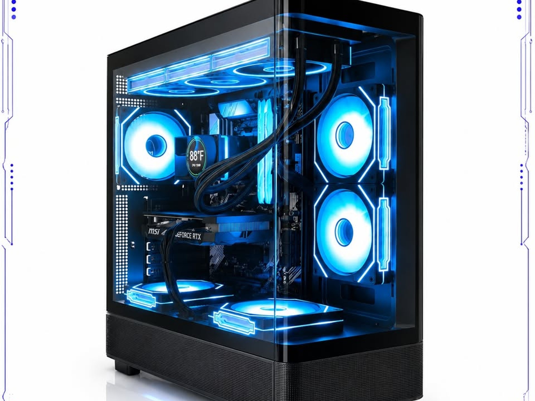 🎮 HIGH FPS Gaming PC | Ryzen 5 5500 | RTX 4060 OC | 32GB RGB | 1TB Gen4 SSD