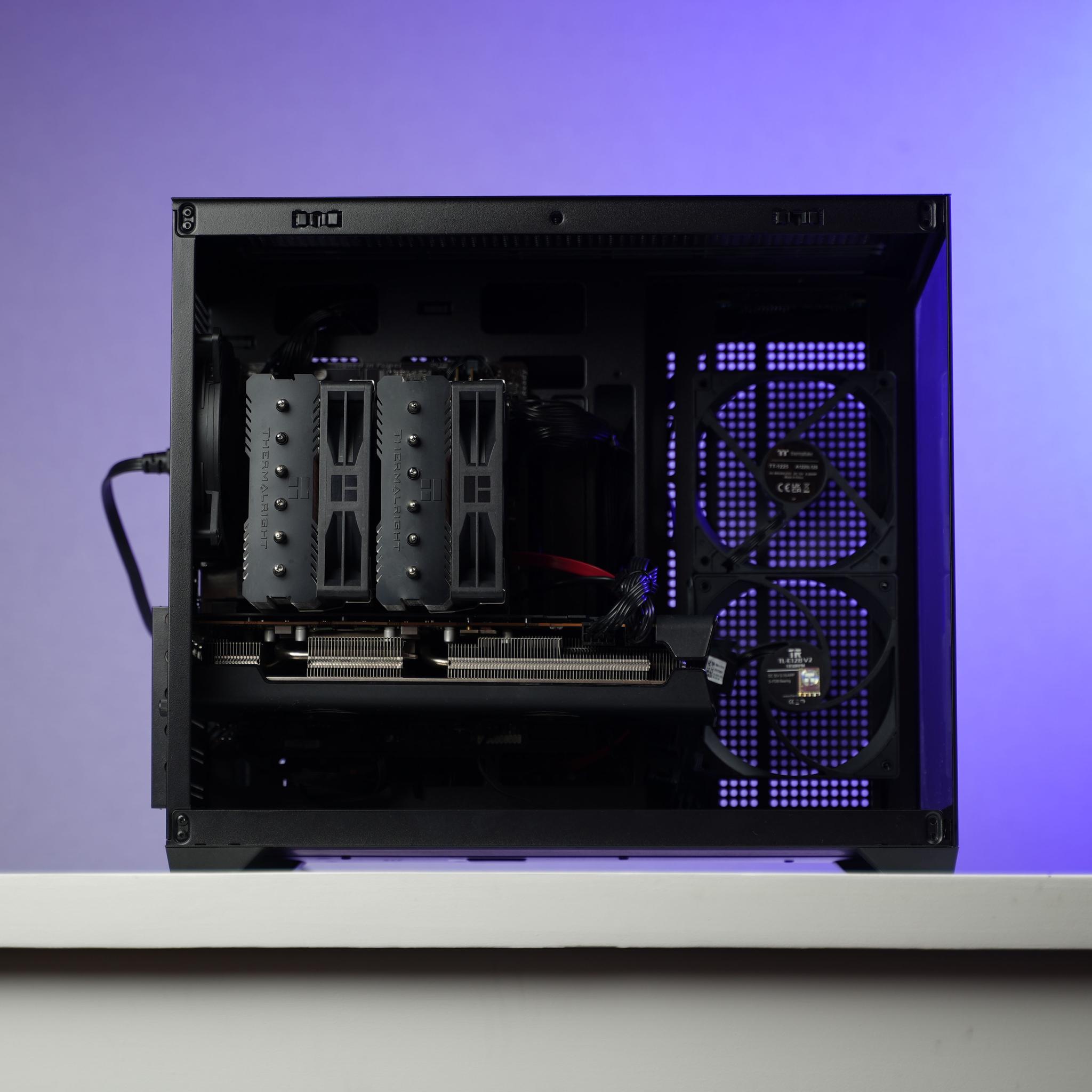 “EF-01” RX 5700 Intel Core i5 9600T 16GB .9TB Windows 11 Gaming PC Powerhouse