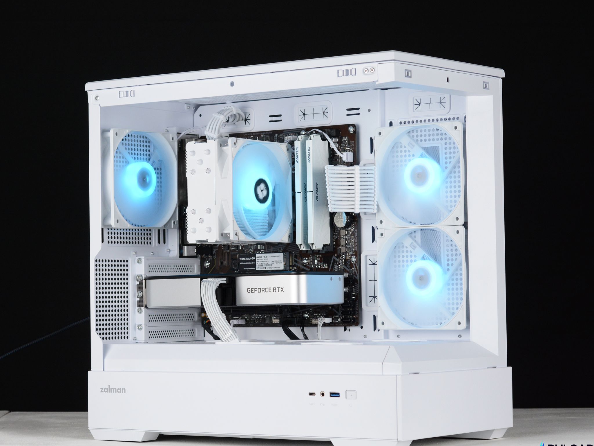 ⚪⚪ Pearl: 1080p/1440p Streaming and Gaming PC | RTX 3060 Ti, Ryzen 7, 32GB DDR4, 1TB SSD, WiFI