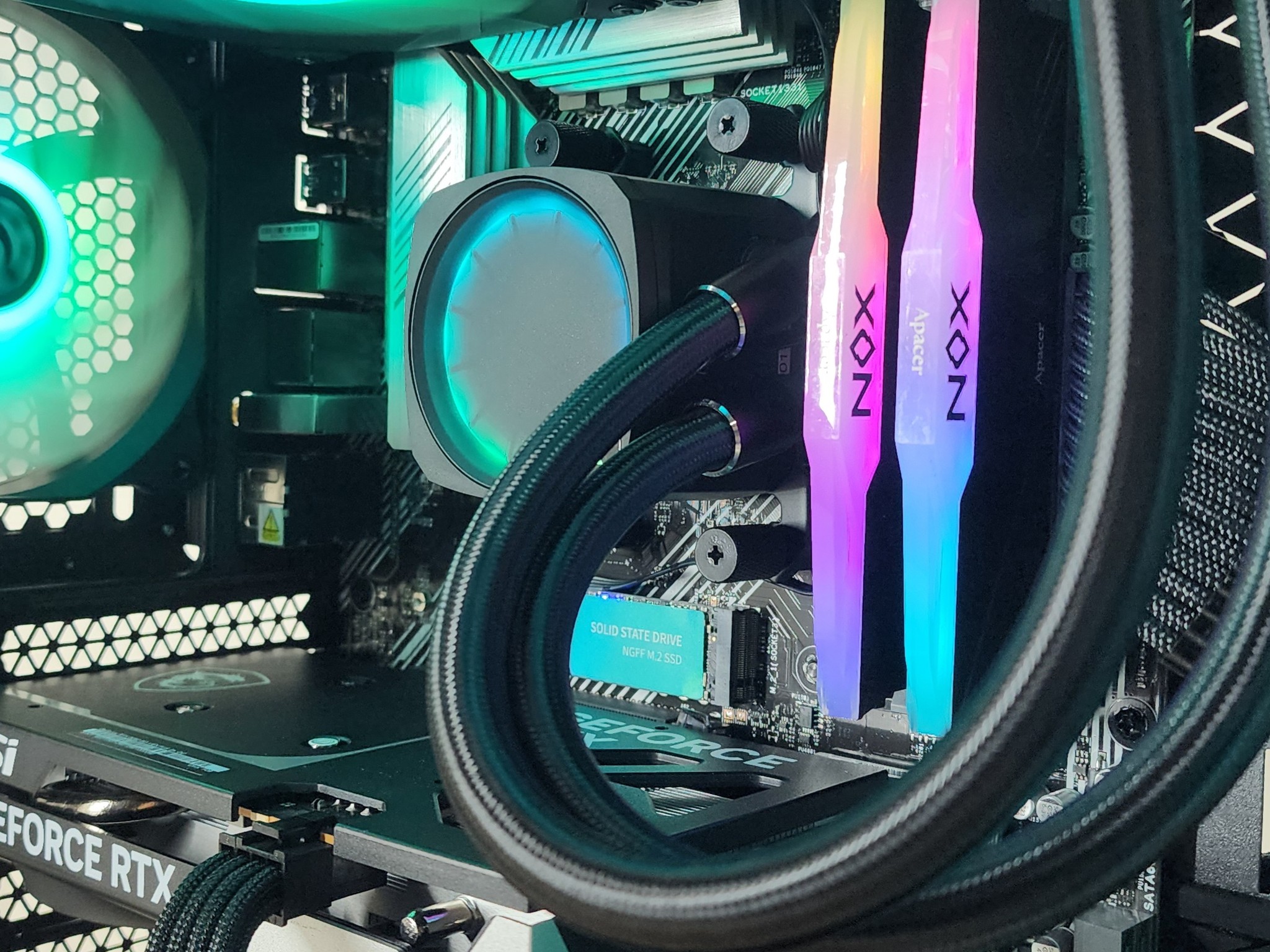 Gaming PC Ryzen 7 5700X 16GB RAM 1TB SSD RTX 5060  8GB Windows 11 Computer