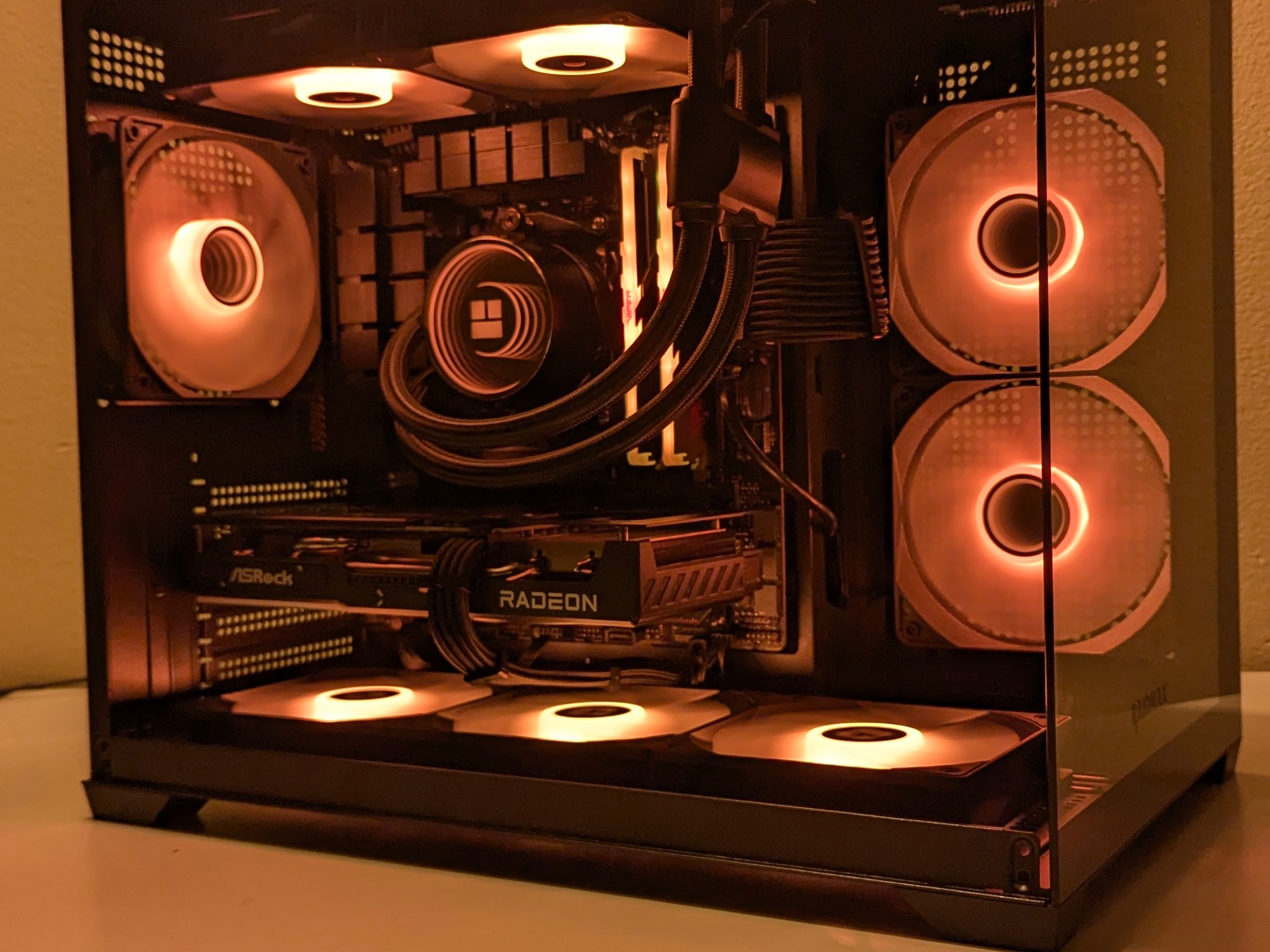 Copy of |RX 9060XT 16GB | Ryzen 9600X| 32GB DDR5 | 1TB SSD | 240mm AIO | Win 11 Pro – ALL NEW