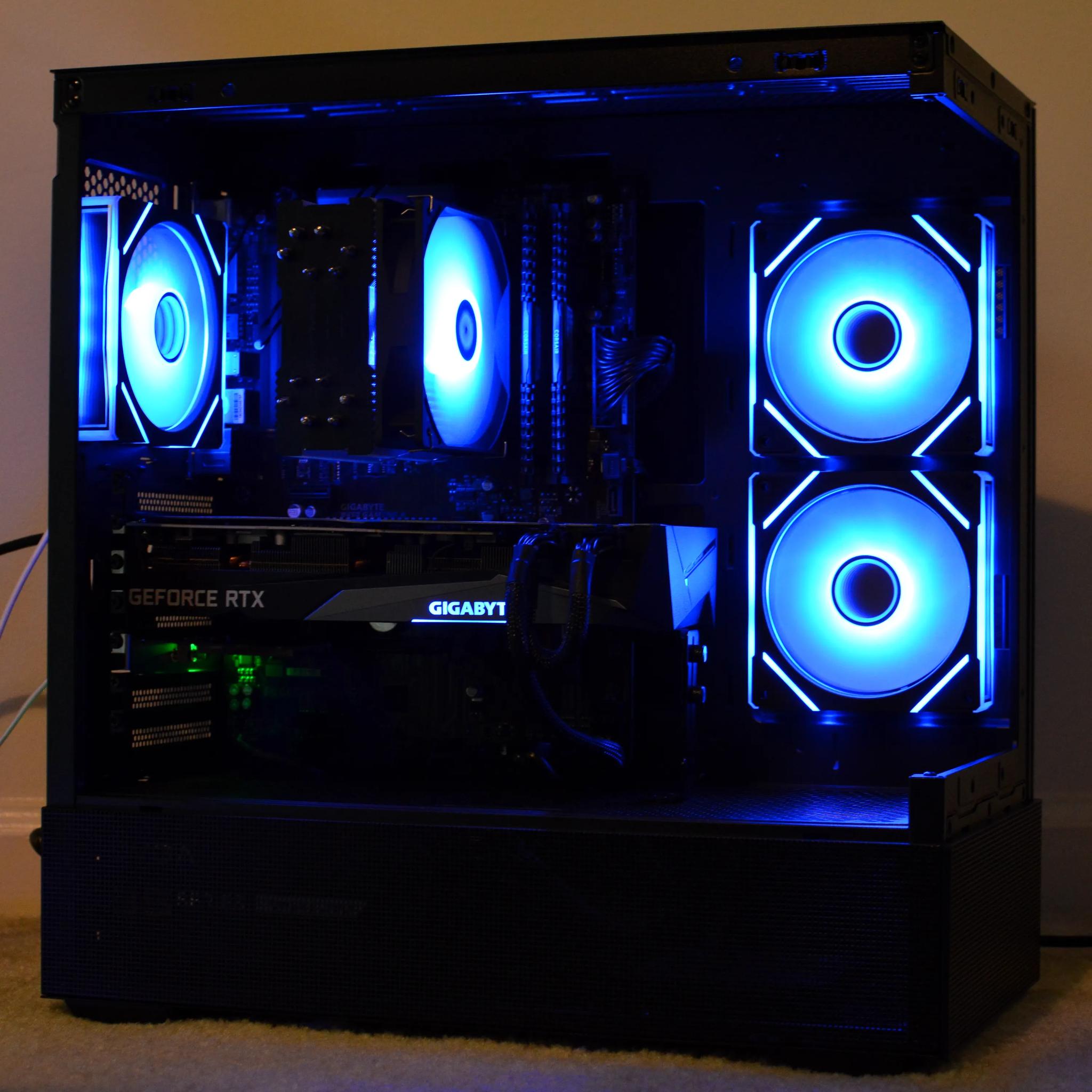 Infinity Mirror Gaming PC • RTX 3060 Ti • Ryzen 5 3600