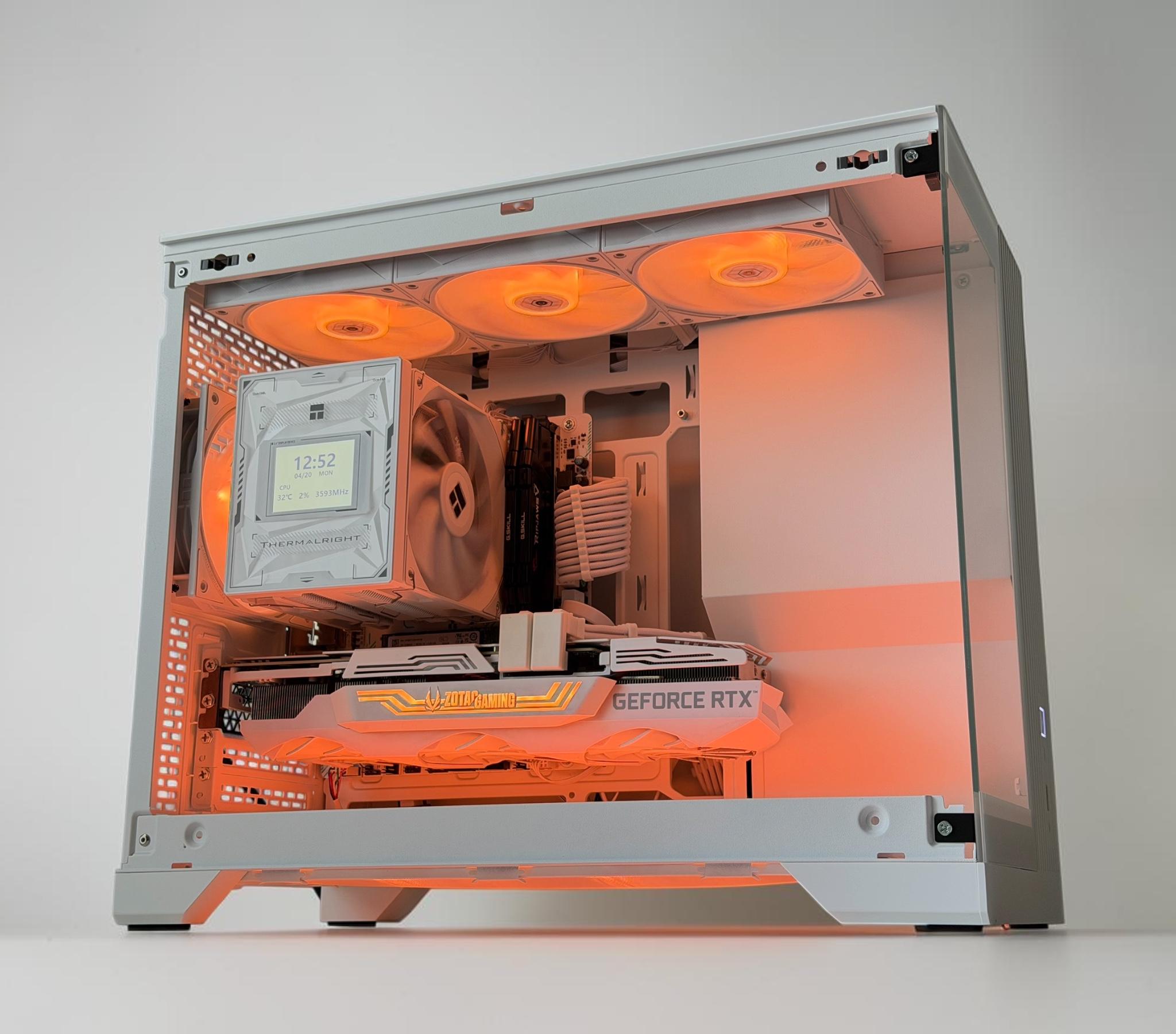 🤍 Gaming PC⚪Nvidia RTX 3080 10GB⚪AMD Ryzen 5 5600⚪ 32GB DDR4⚪ 1TB NVME