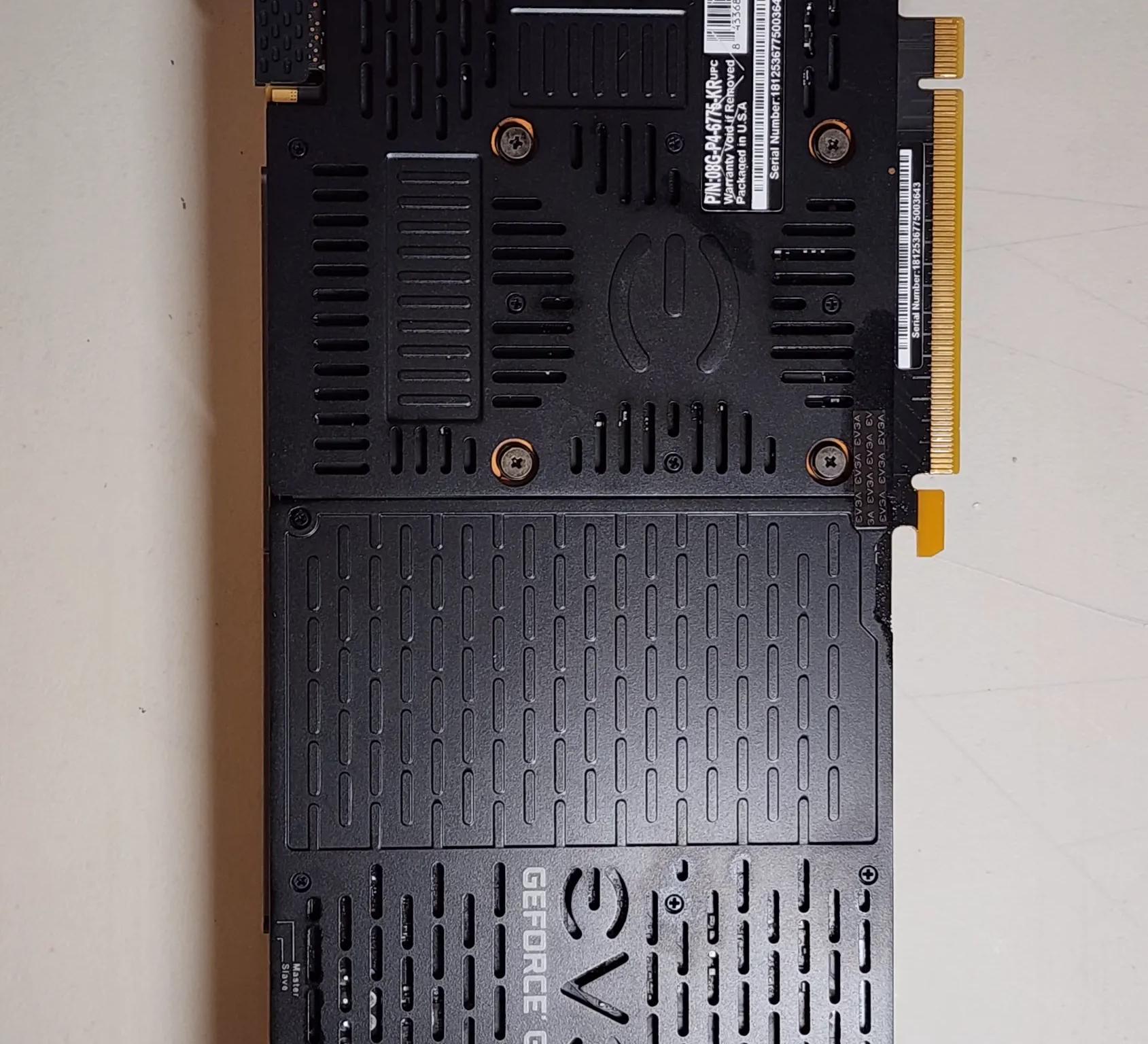 EVGA GeForce GTX 1070 Ti Graphics Card 8GB GDDR5 Gaming GPU