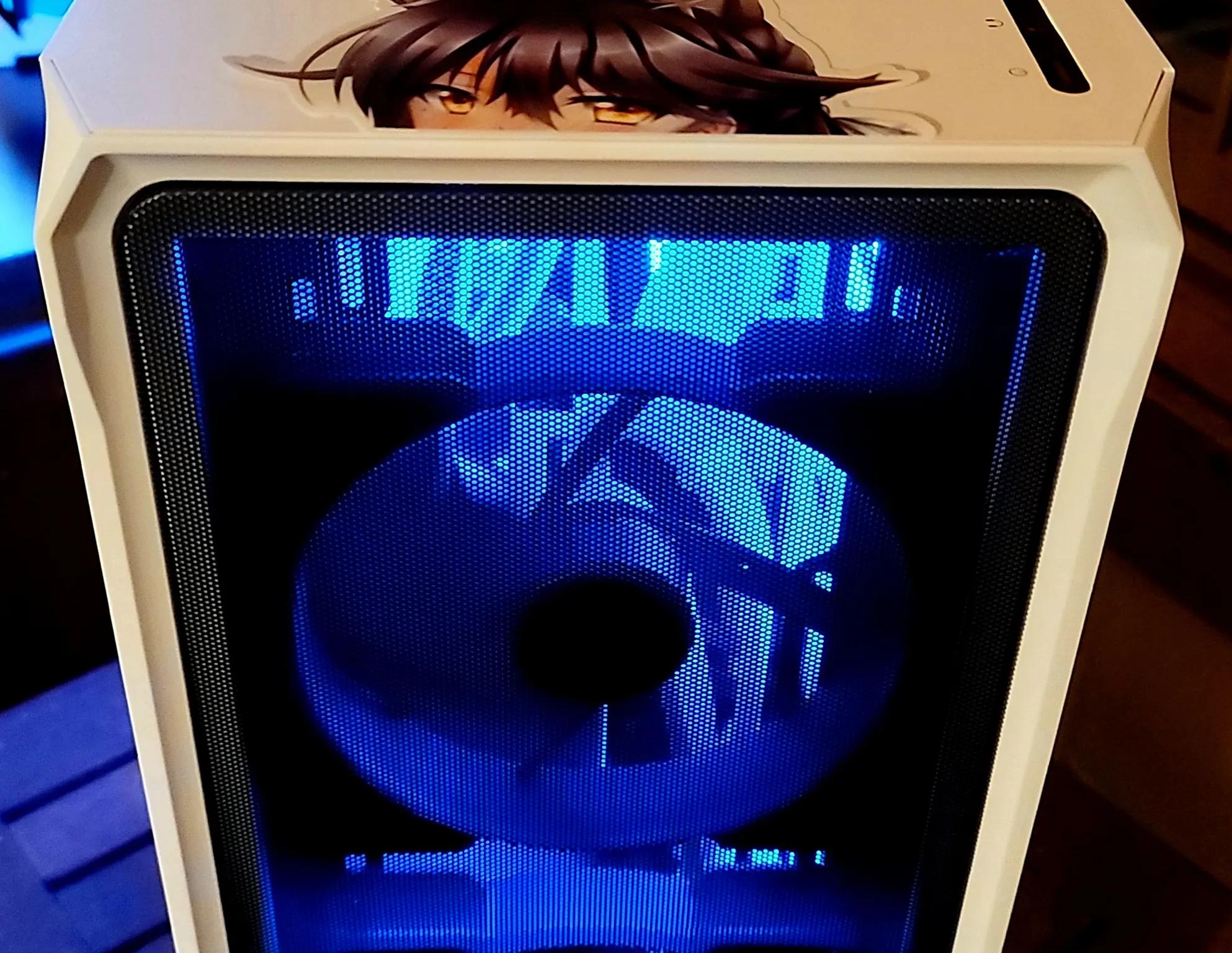 Waifu Vision-RTX 3080, i9-11900K, 1.5 Tb Samsung 980 SSDs, 32Gb, AIO, EVGA 850W