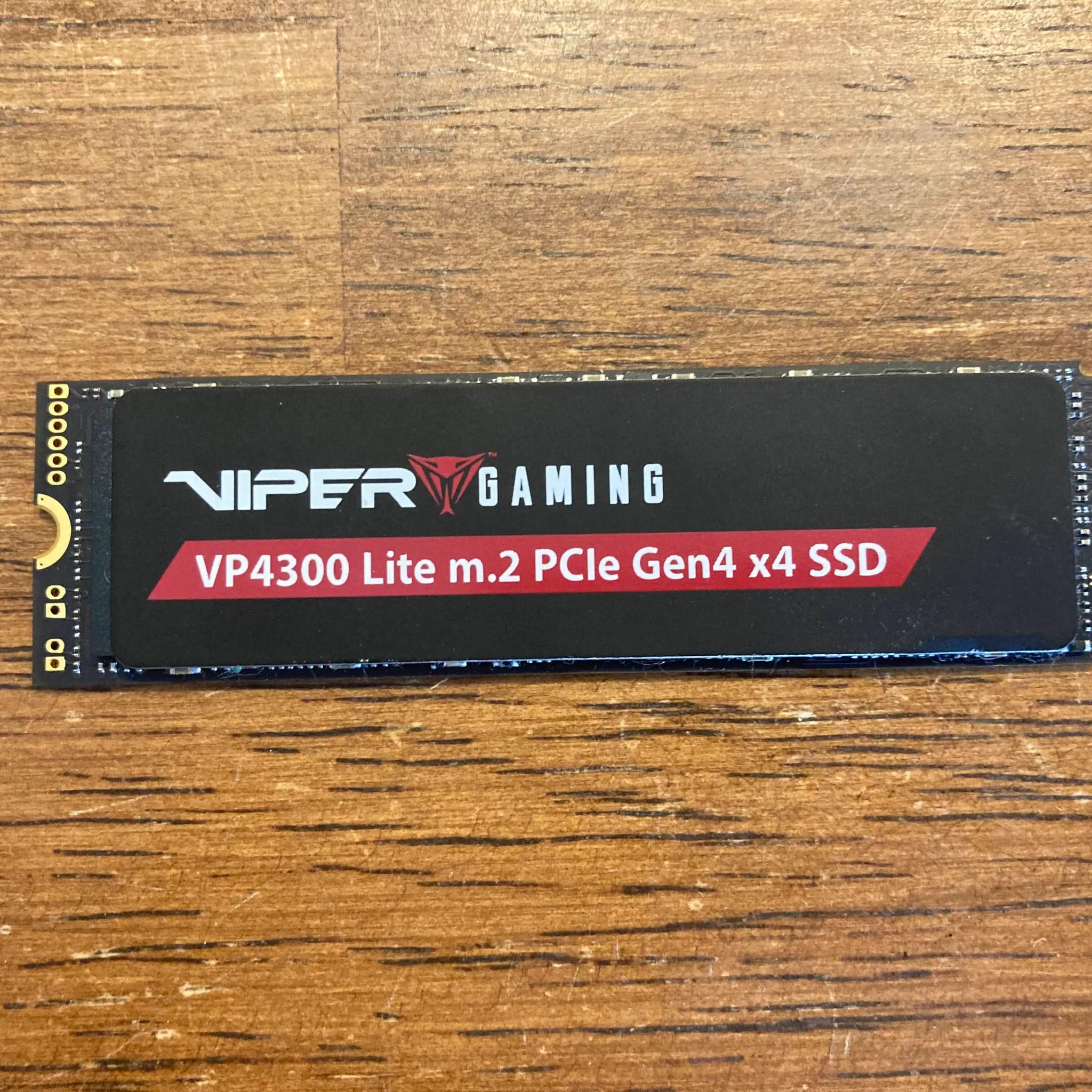 Patriot Viper VP4300 Lite 4TB NVME SSD