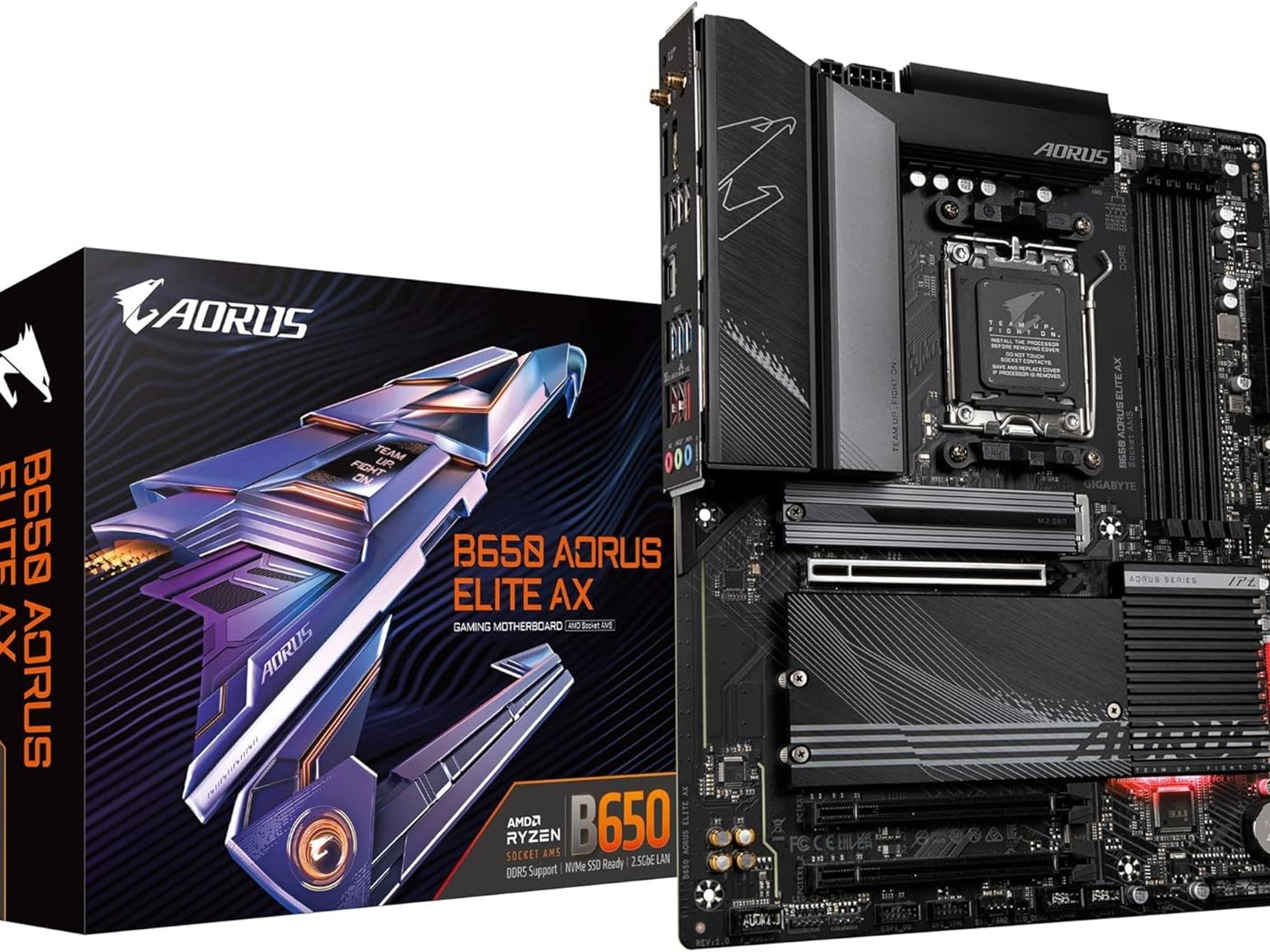 GIGABYTE B650 AORUS Elite AX AMD AM5 ATX Motherboard