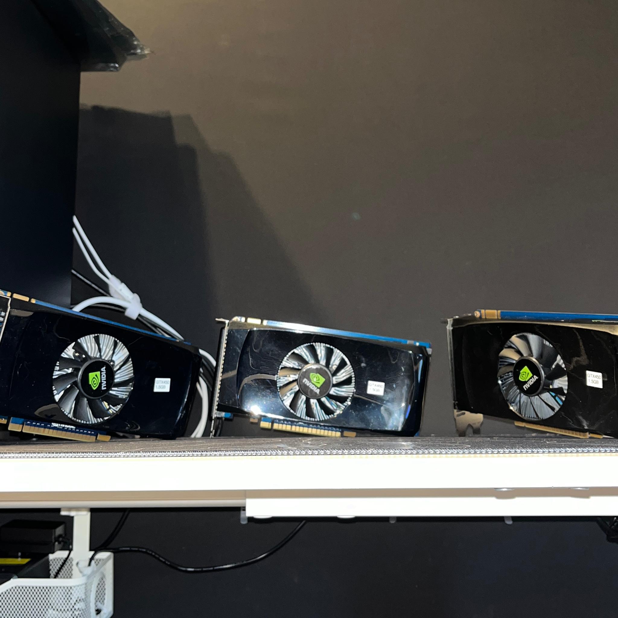 LOT OF 3 | Dell Nvidia GeForce GTS 450 1.5GB
