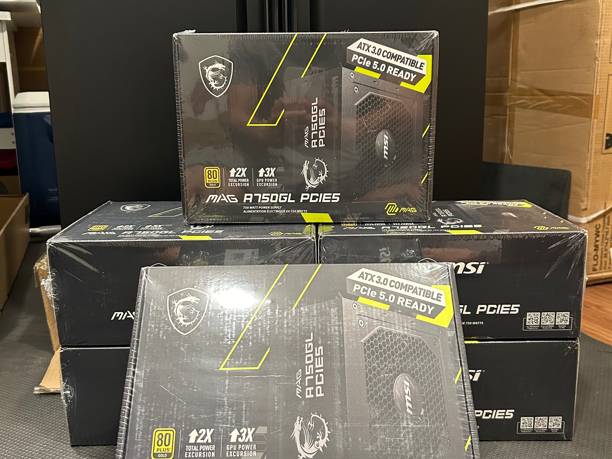 MSI MAG A750GL 80 Plus Gold / SAME DAY SHIPPING