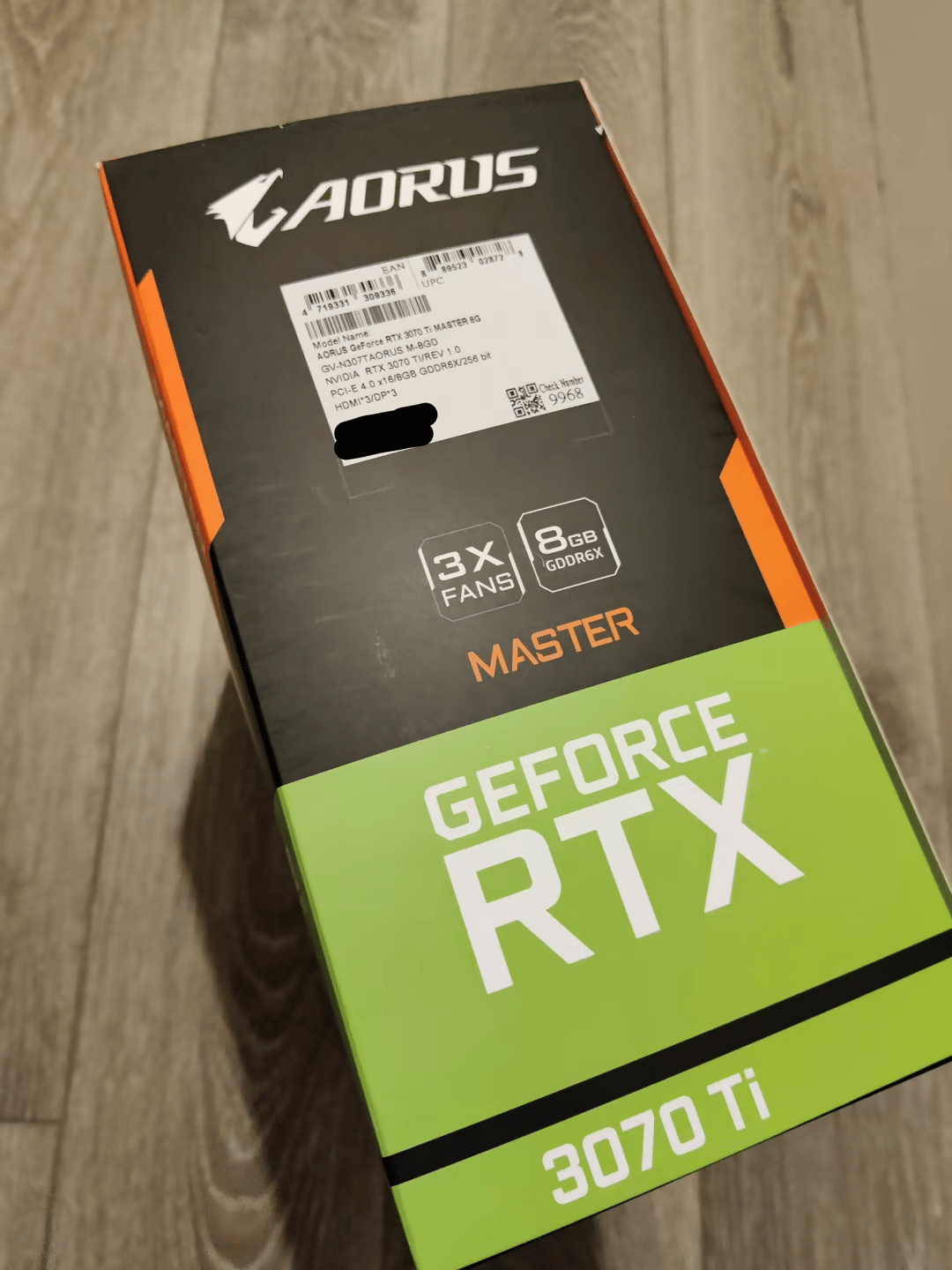 Gigabyte Aorus Master RTX 3070 Ti