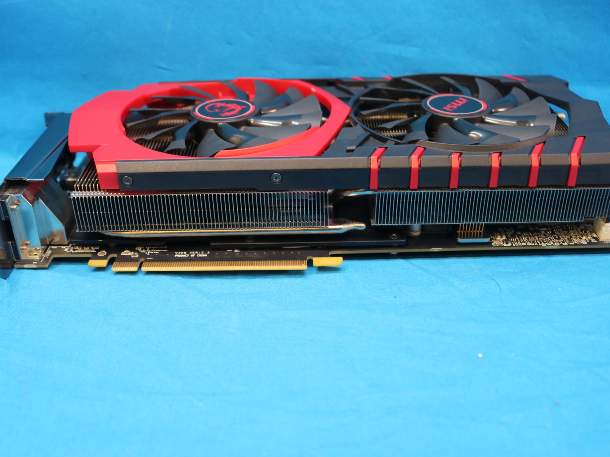 MSI AMD Radeon R9 390 Gaming 8GB GDDR5 PCIe 3.0 x16 Desktop GPU MS-V308 VER: 2.3
