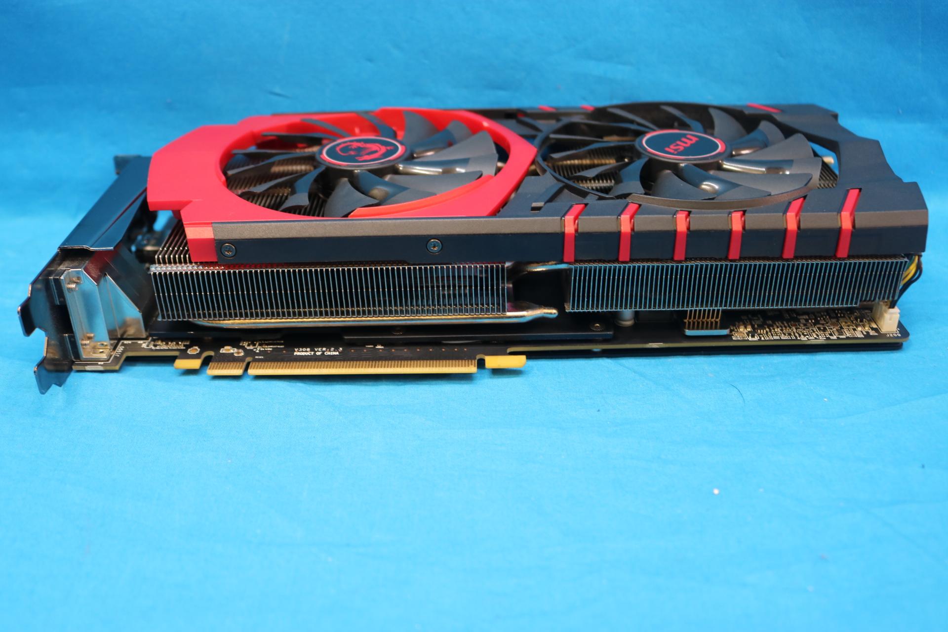 MSI AMD Radeon R9 390 Gaming 8GB GDDR5 PCIe 3.0 x16 Desktop GPU MS-V308 VER: 2.3