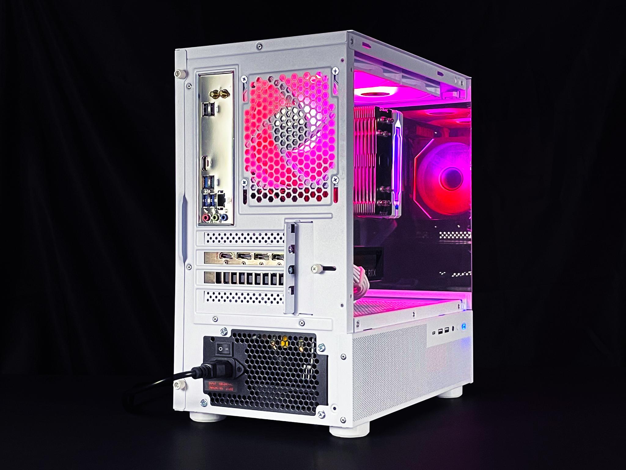 500W White Gaming PCs built by gamers | Jawa