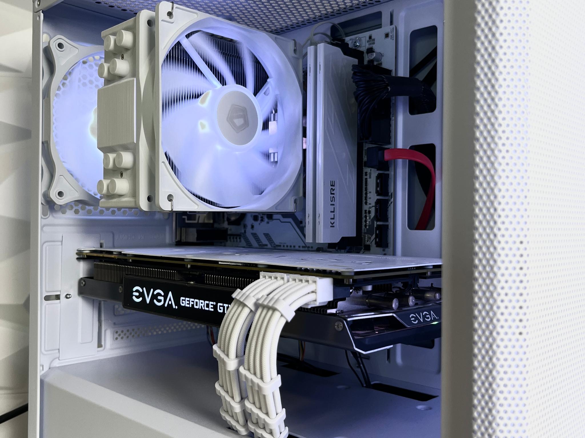White RGB Gaming PC | Ryzen 5 + GTX 1070 8GB | 16GB