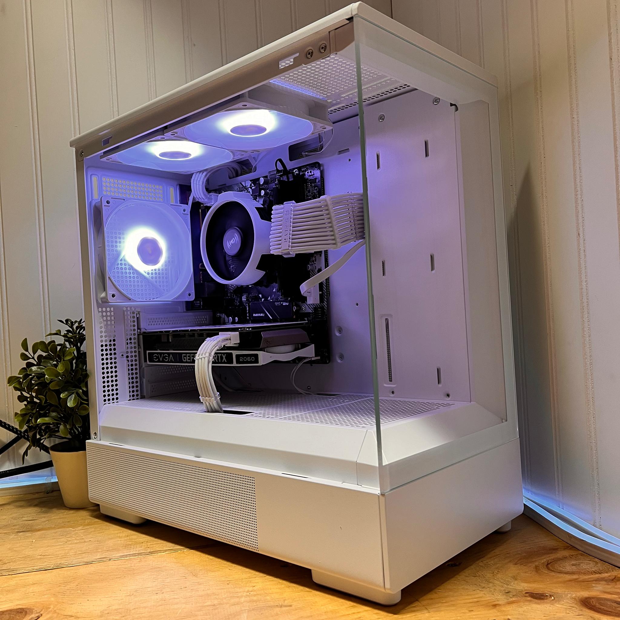 ❄️ICE❄️ RYZEN3/2300x/A320m asrock/16g DDR4/650 watt PSU/EVGA RTX 2060 custom card