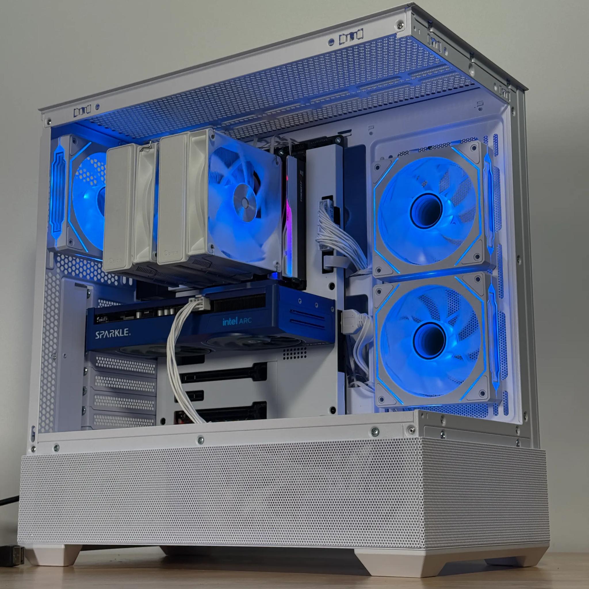 Intel ARC b570 Intel Core i5 14400f Gaming PC
