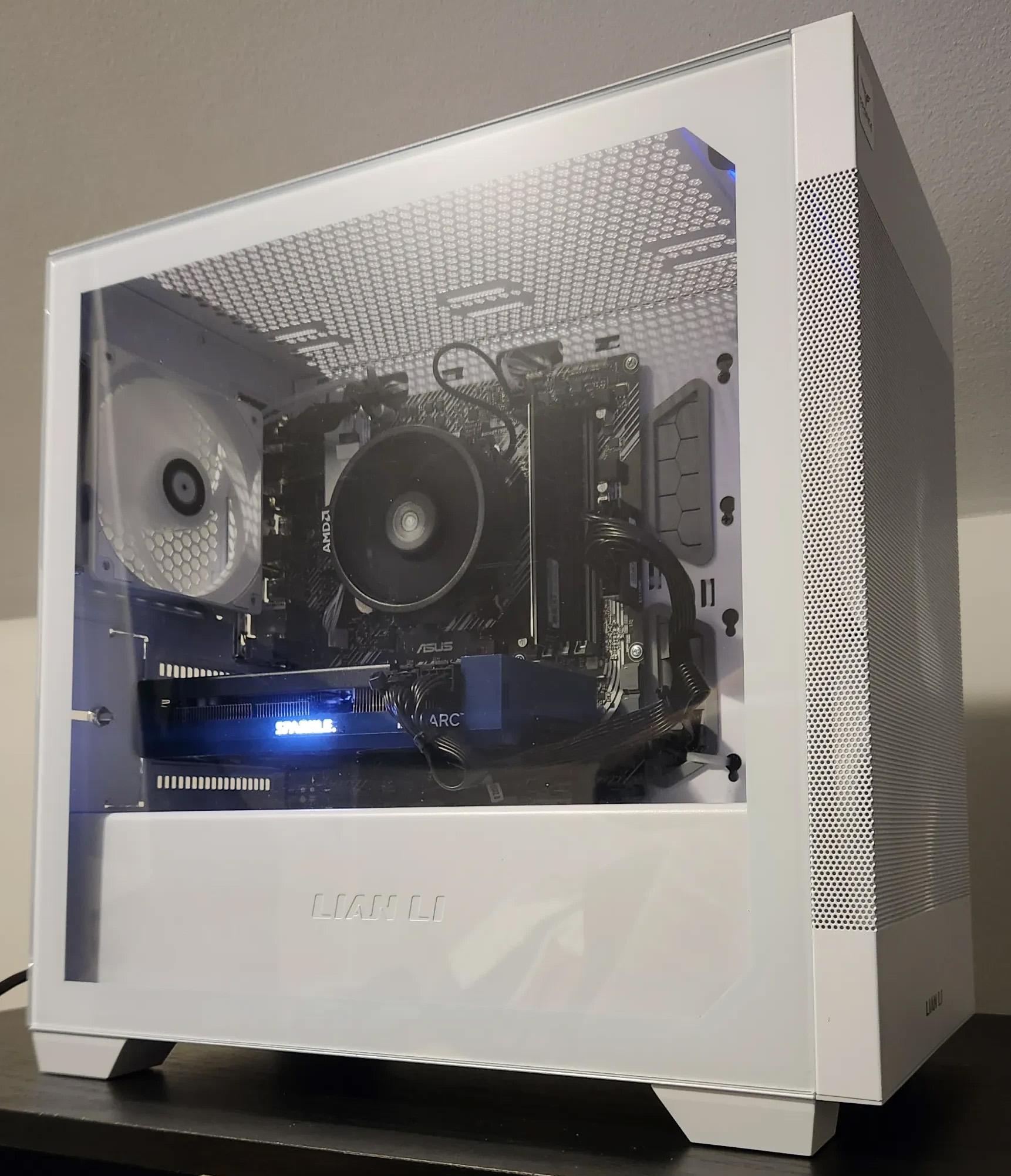 Built for Great 1080p Gaming: Ryzen 5 & Intel Arc A750! Xtra 1TB storage