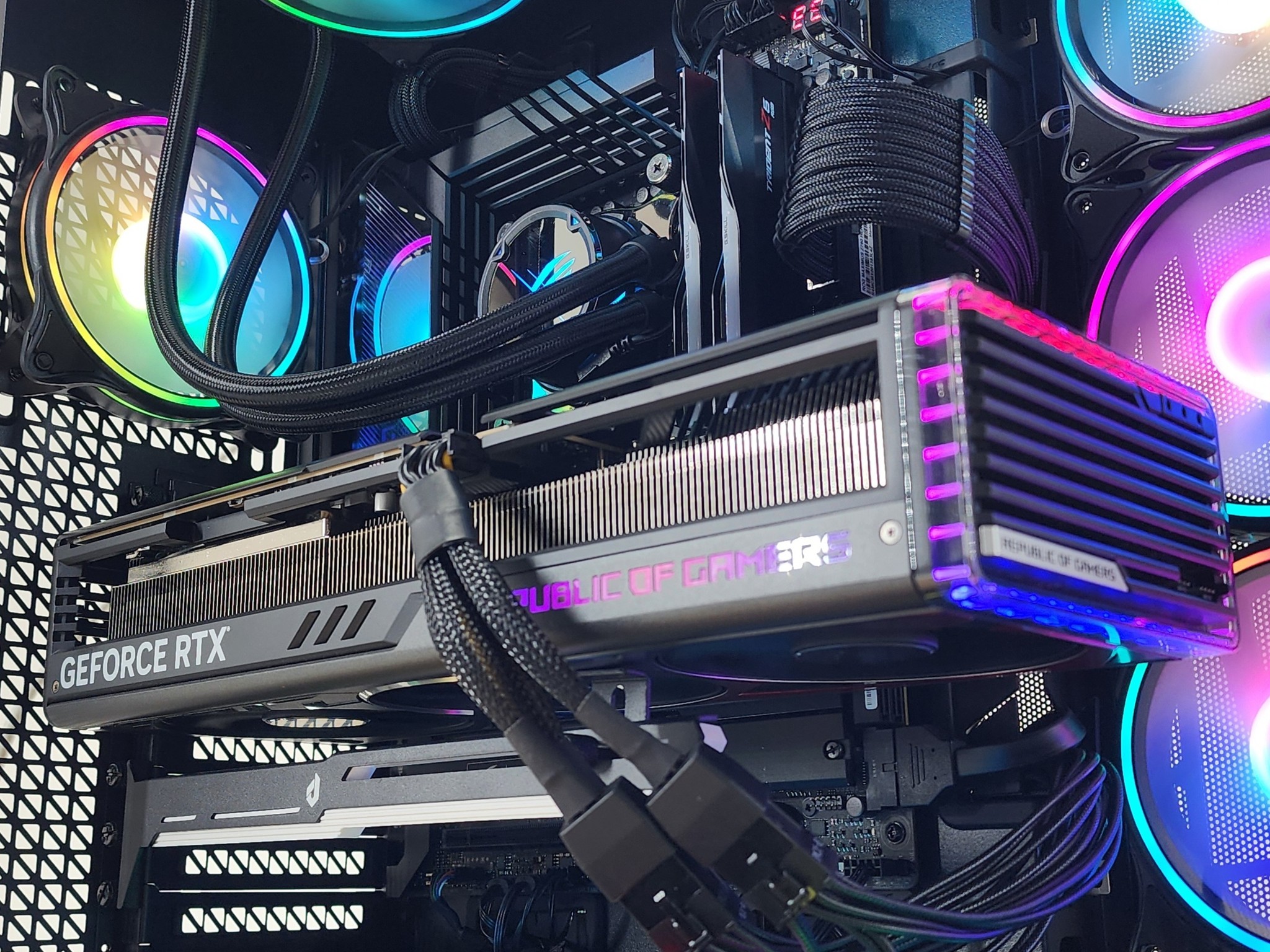 Gaming PC i9-14900K 32GB RAM 1TB SSD ROG STRIX RTX 4080 16GB Win 11 Computer