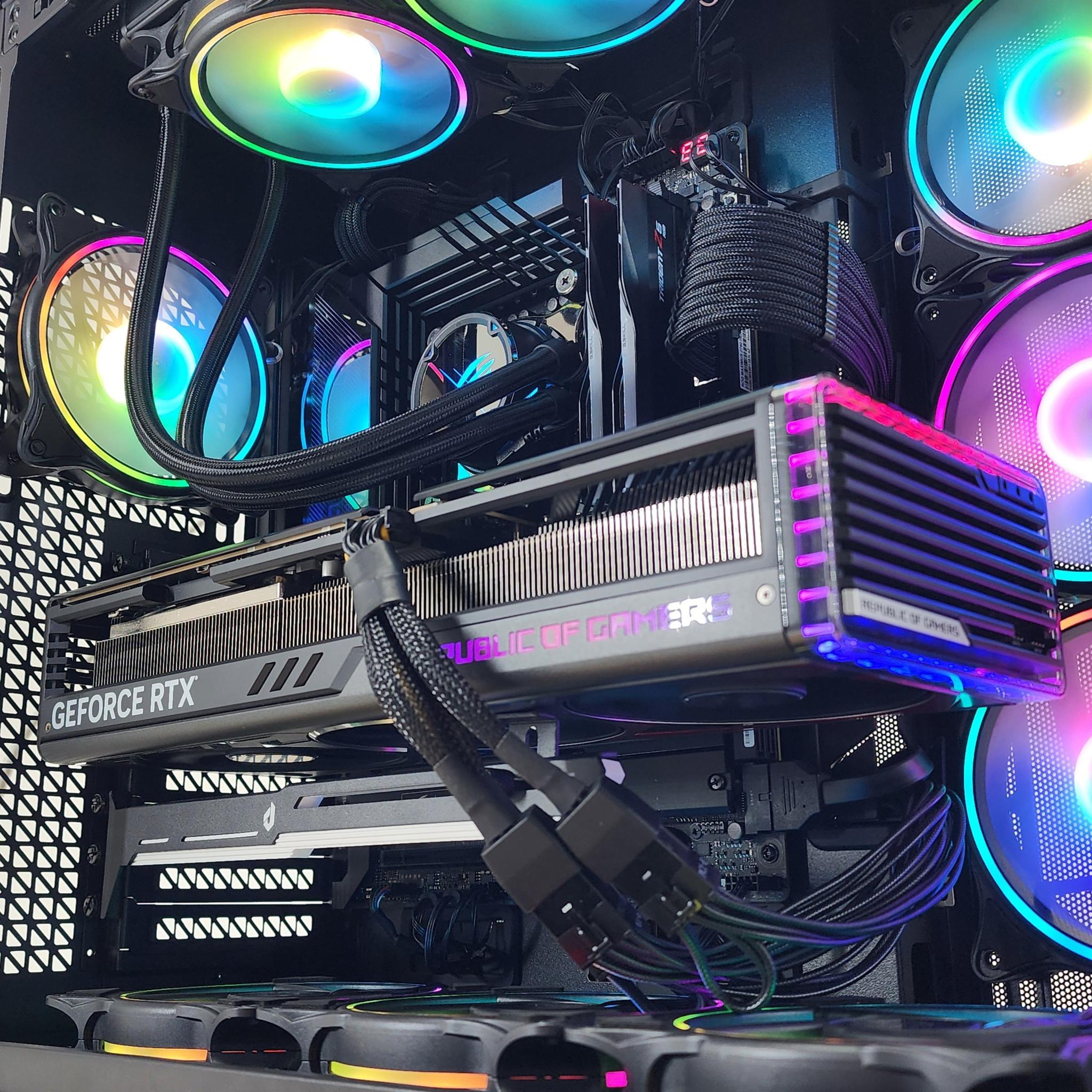 Gaming PC i9-14900K 32GB RAM 1TB SSD ROG STRIX RTX 4080 16GB Win 11 Computer
