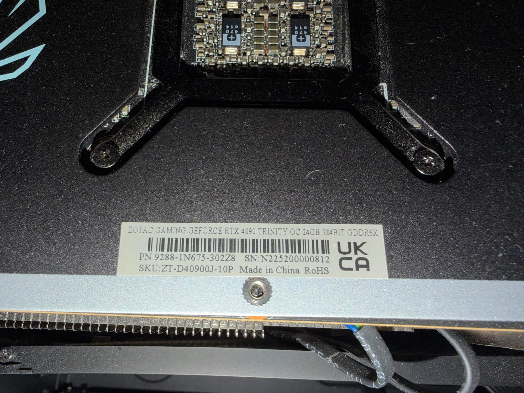 ZOTAC GAMING GeForce RTX 4090 Trinity OC