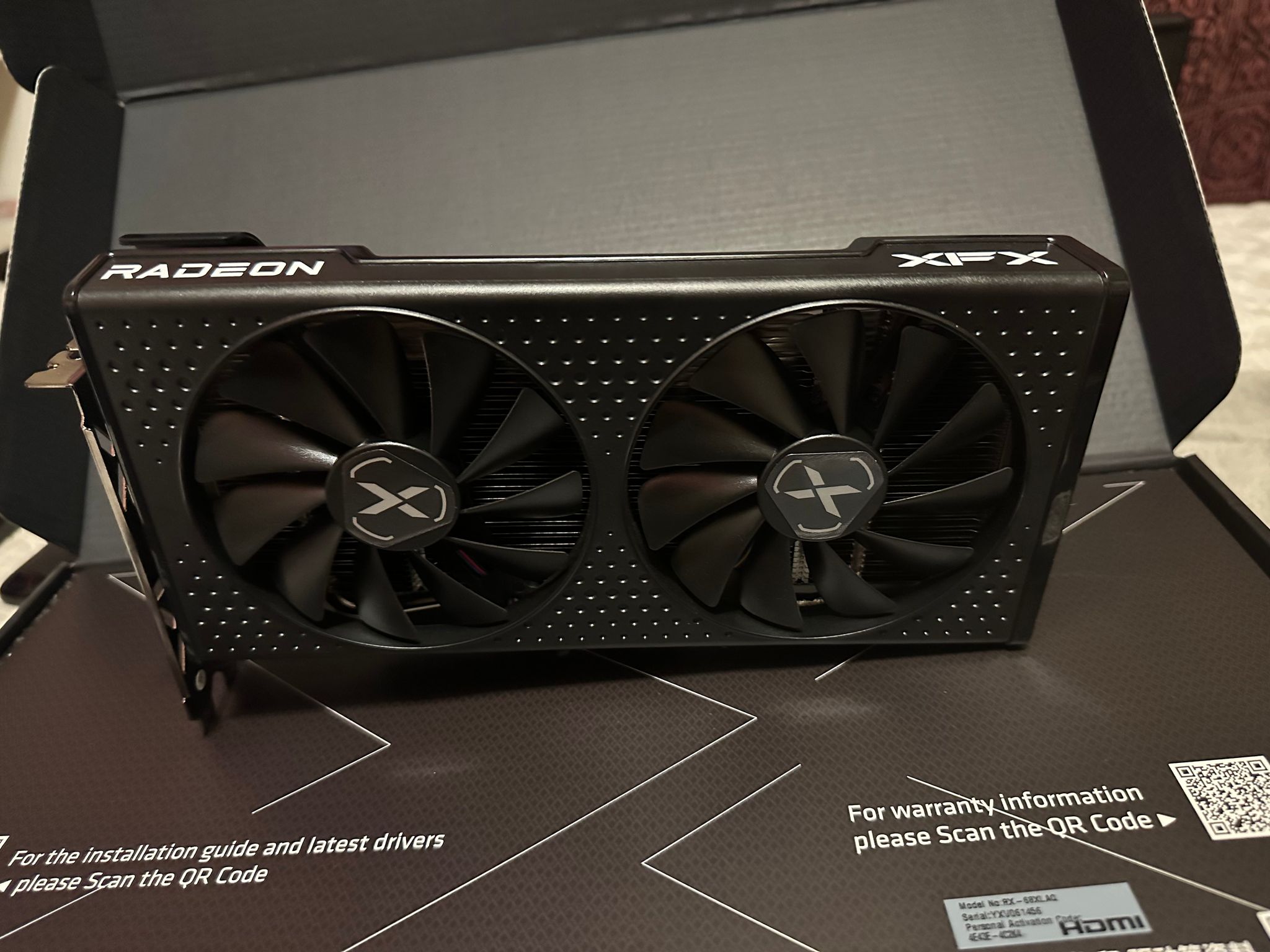 AMD Radeon RX 6650 XT 8GB GDDR6