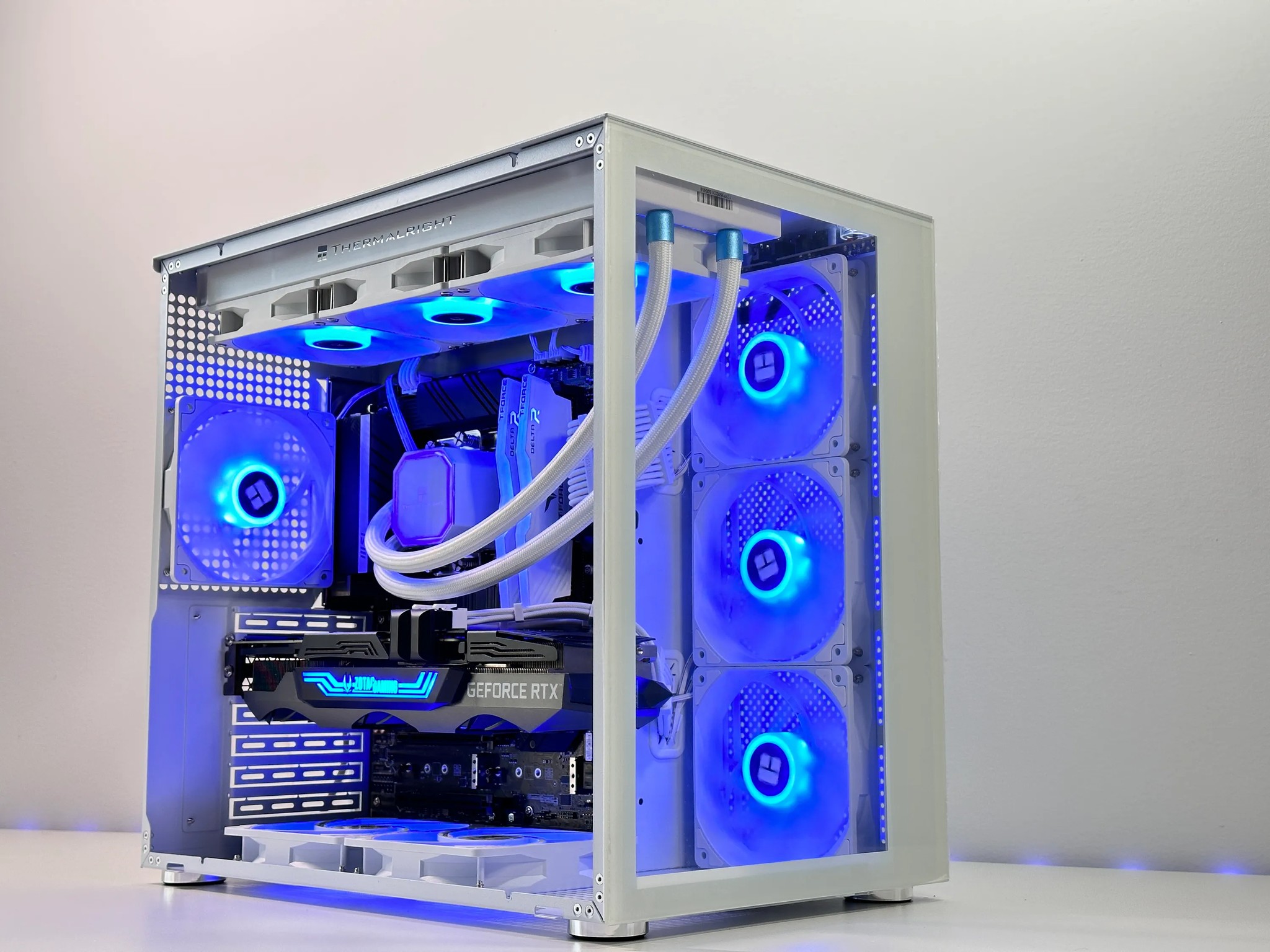 🫗4k Liquid Cooled Gaming PC🫗 Nvidia RTX 3080 10GB❄️Intel 12600k 10Cores❄️32GB DDR4❄️1TB NVME