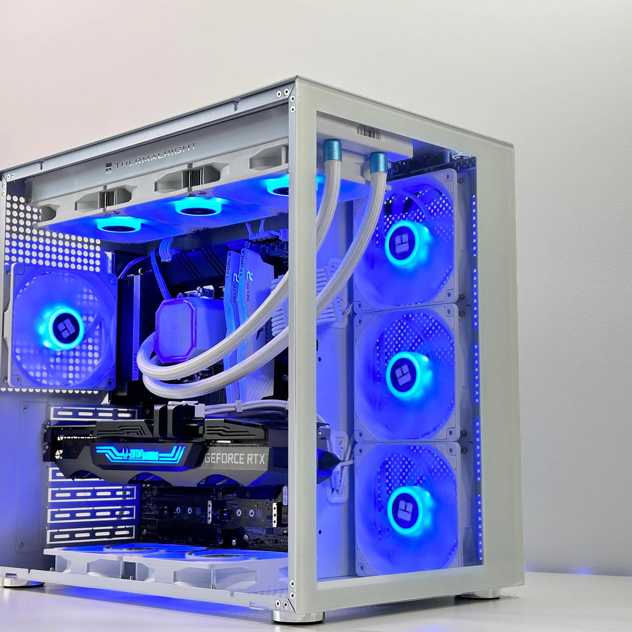 🫗4k Liquid Cooled Gaming PC🫗 Nvidia RTX 3080 10GB❄️Intel 12600k 10Cores❄️32GB DDR4❄️1TB NVME