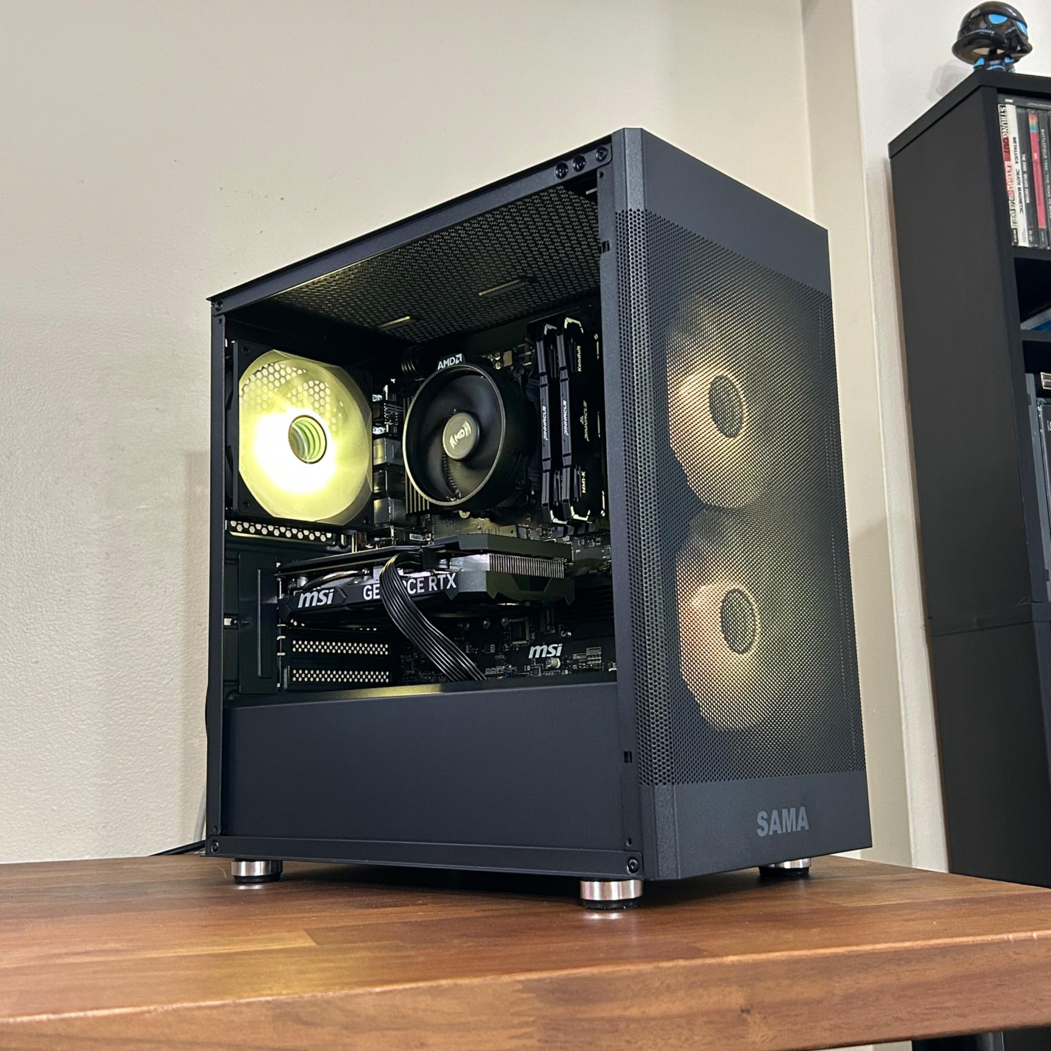 *SALE* RTX 4060 | Ryzen 5 5500 | 16GB DDR4 | 1TB SSD | WI-FI | The Sentry RTX