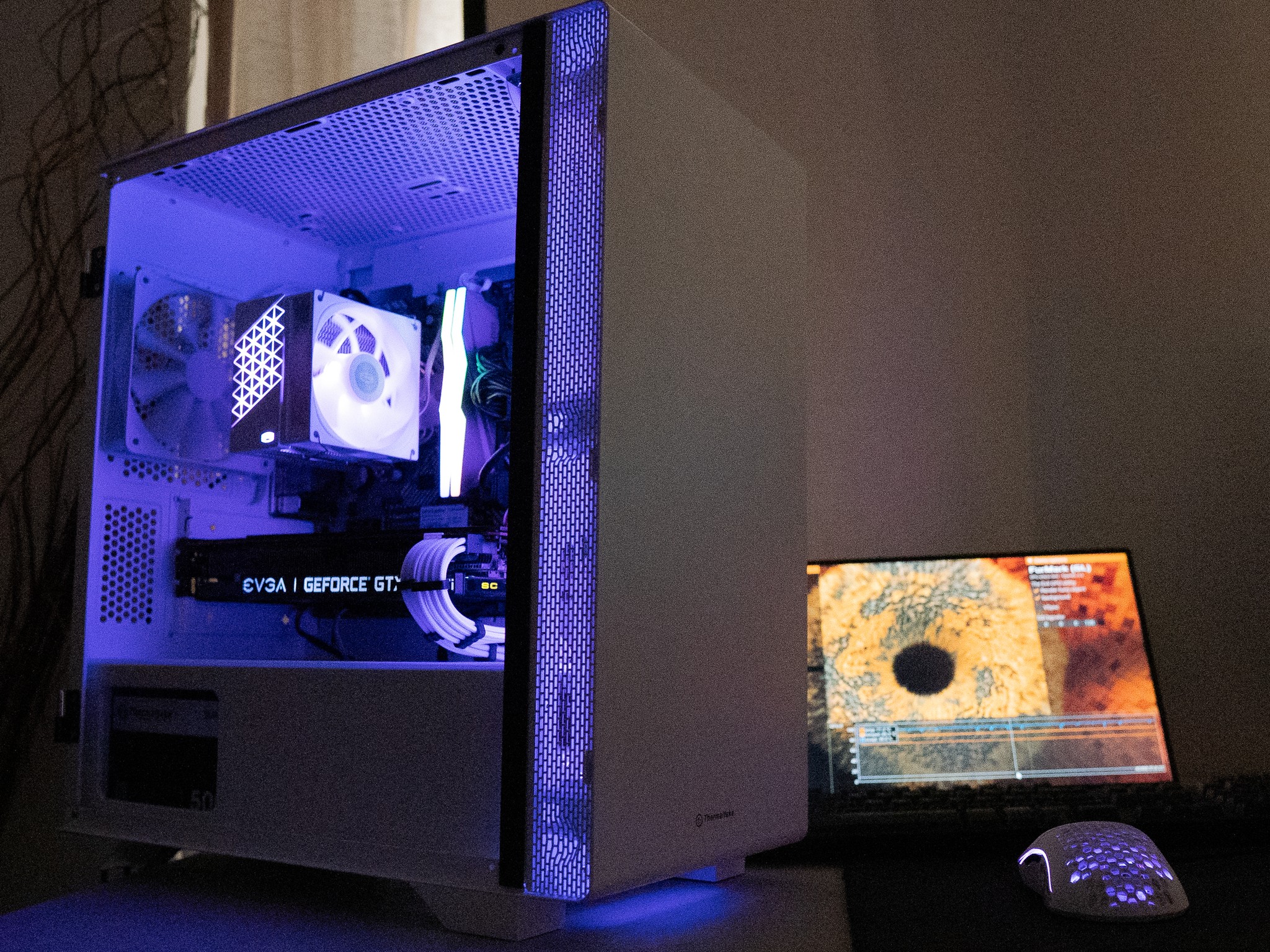 🌪️🟣 | EVGA GTX 1080Ti 11GB | RYZEN 7 3700X | 16GB DDR4 RAM | 1TB SSD | Violet Vortex
