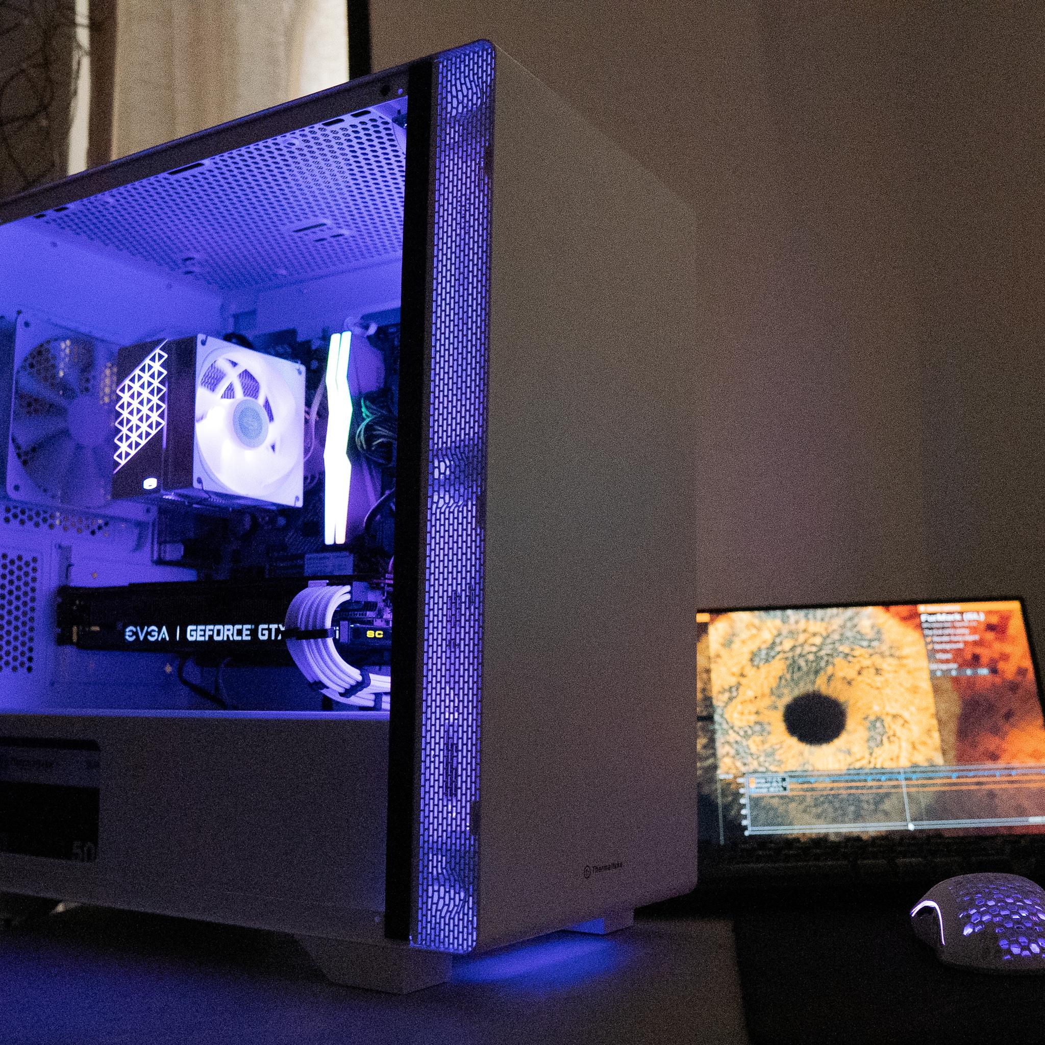 🌪️🟣 | EVGA GTX 1080Ti 11GB | RYZEN 7 3700X | 16GB DDR4 RAM | 1TB SSD | Violet Vortex
