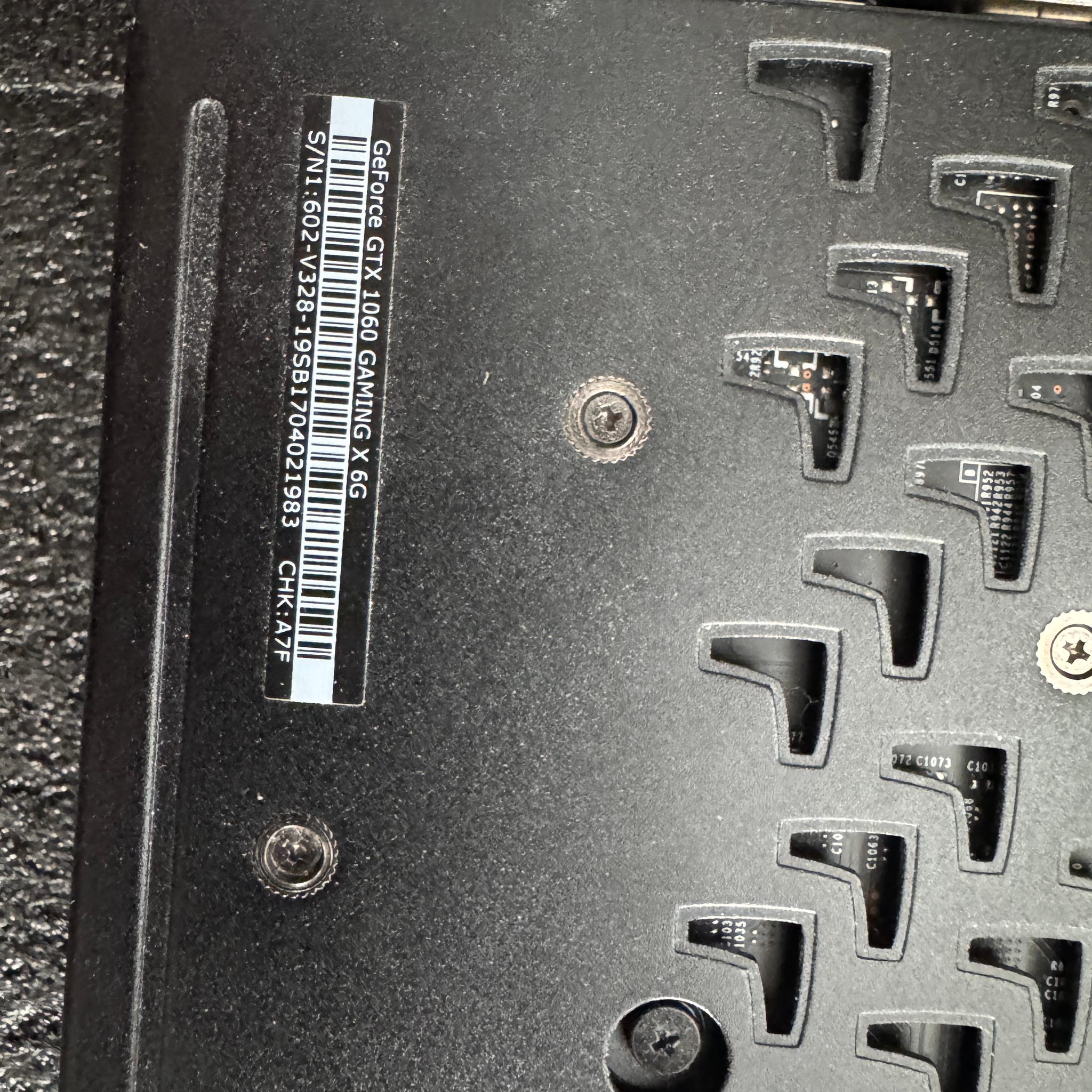MSI 1060 6gb