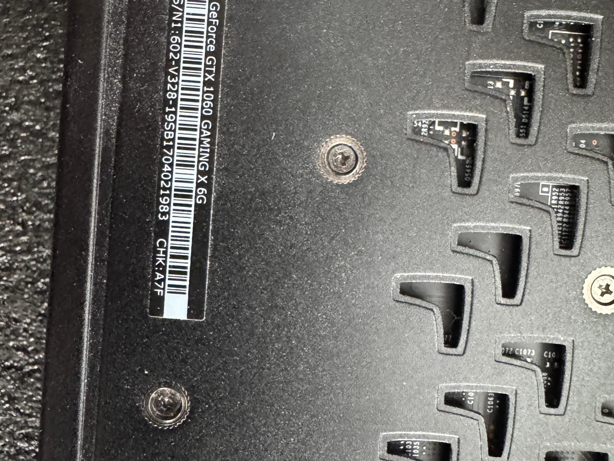 MSI NVIDIA GeForce GTX 1060 GAMING X 6G