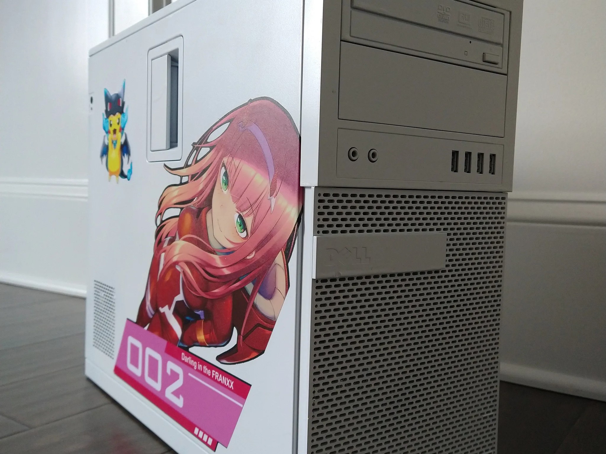 Zero Two (DARLING in the FRANXX) Budget Gaming PC (i5-2400 + RX 580) - 8GB Ram - 496 GB SSD