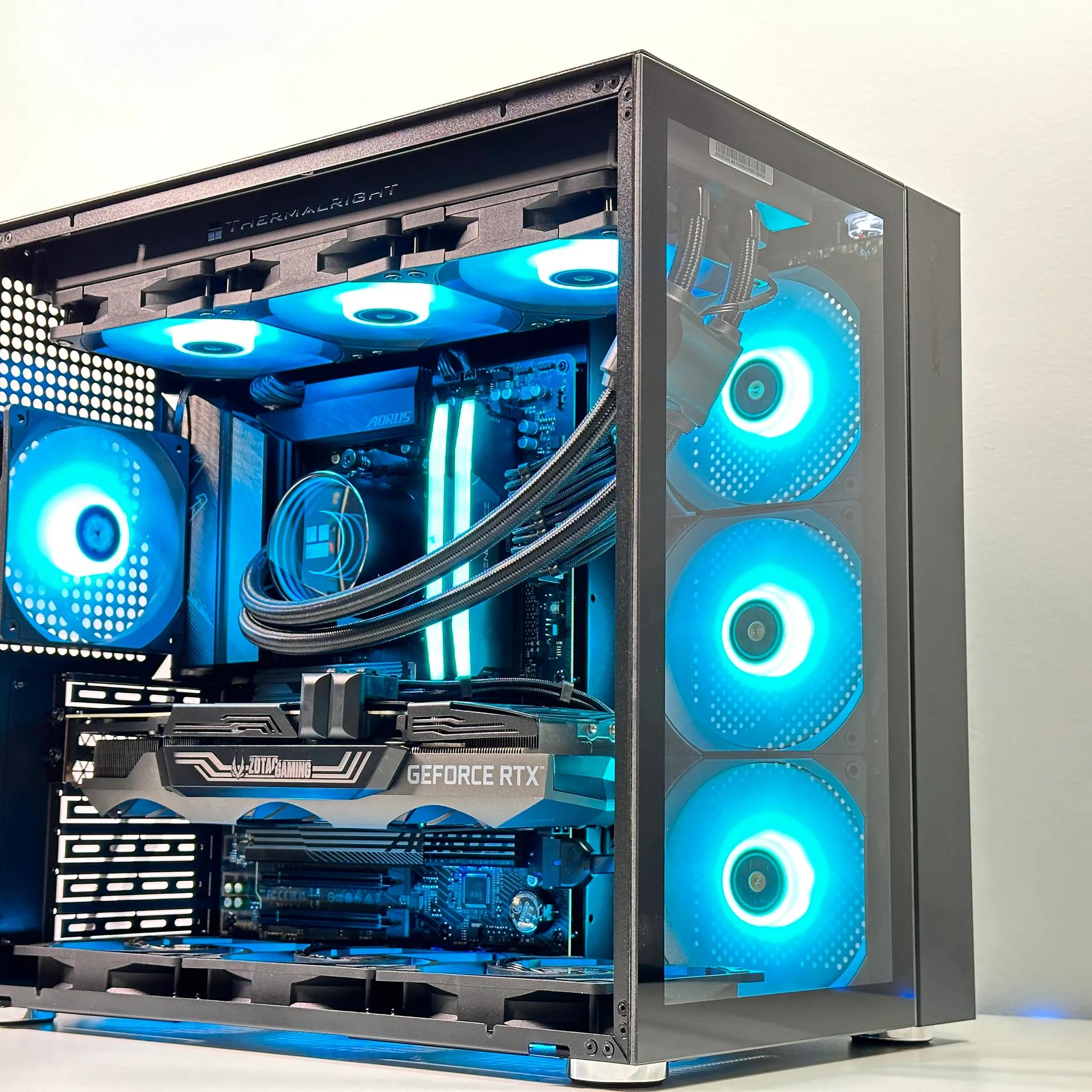 🦇The Dark Knight 🦇Nvidia RTX 3080 10GB🦇AMD Ryzen 5 7600X 🦇32GB DDR5🦇1TB SSD NVME