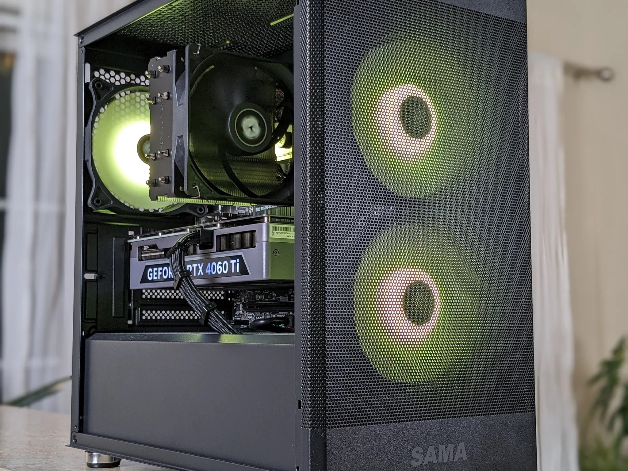 Mid Range Ryzen RGB Gaming PC - Ryzen 5 5600G - RTX 4060 Ti