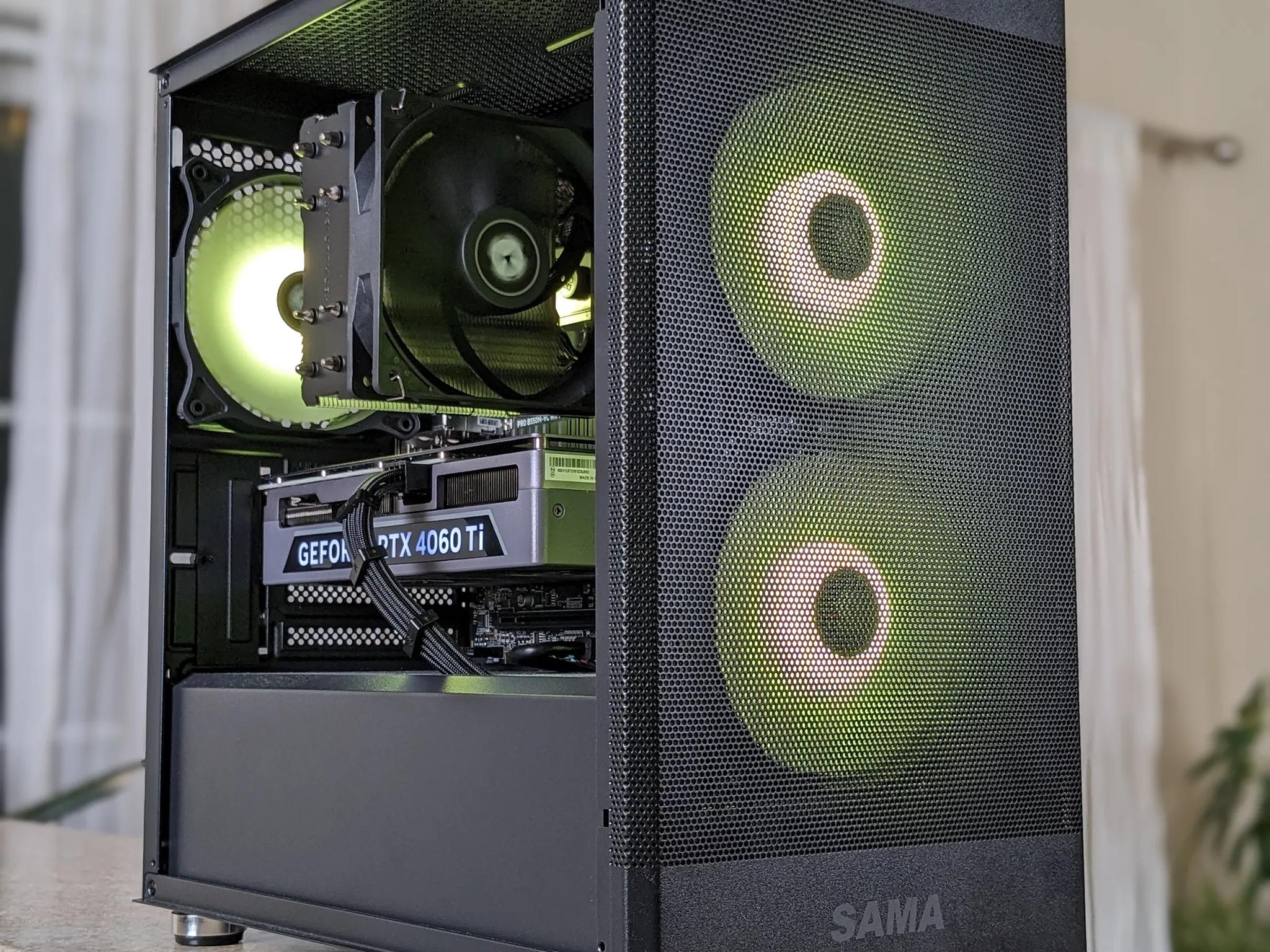 Mid Range Ryzen RGB Gaming PC - Ryzen 5 5600G - RTX 4060 Ti