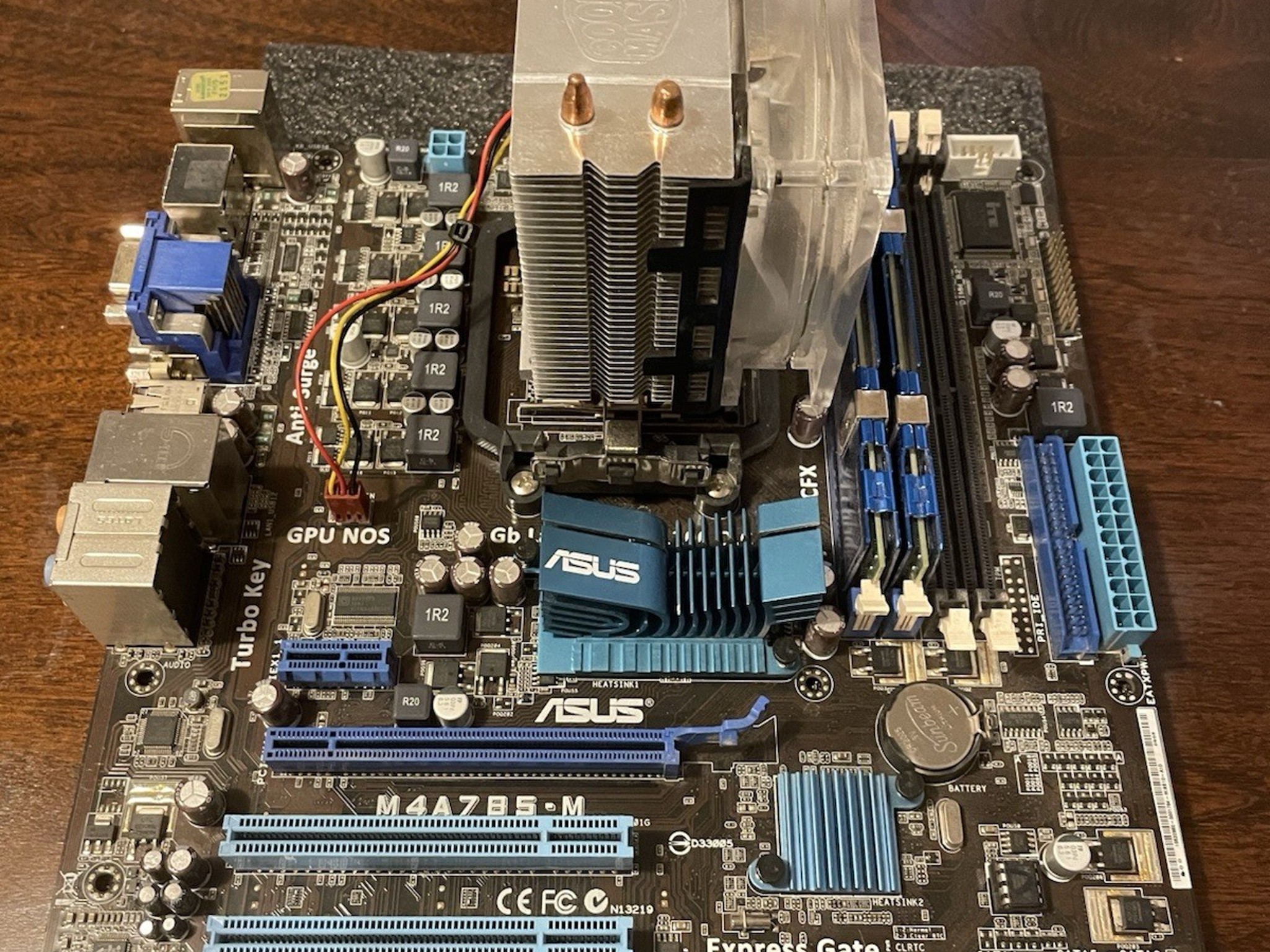 ASUS M4A785-M AM3 With AMD Phenom II X945 Processor And 8gb DDR2 RAM Bundle