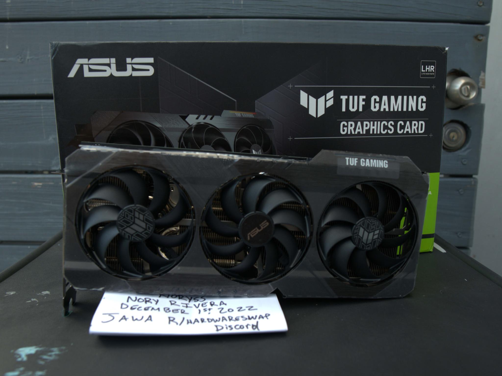 Asus TUF 3060 Ti NEW open box