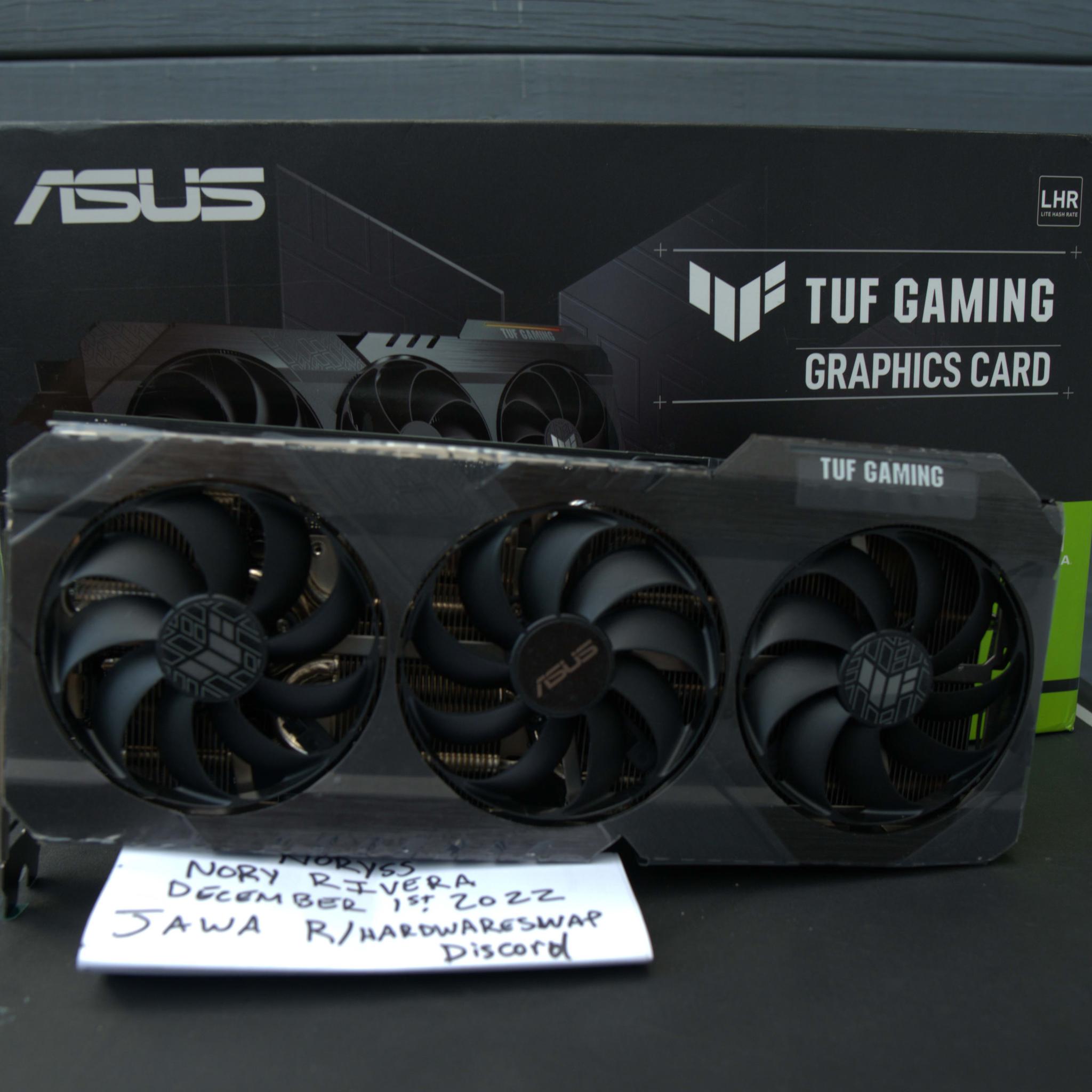 Asus TUF 3060 Ti NEW open box