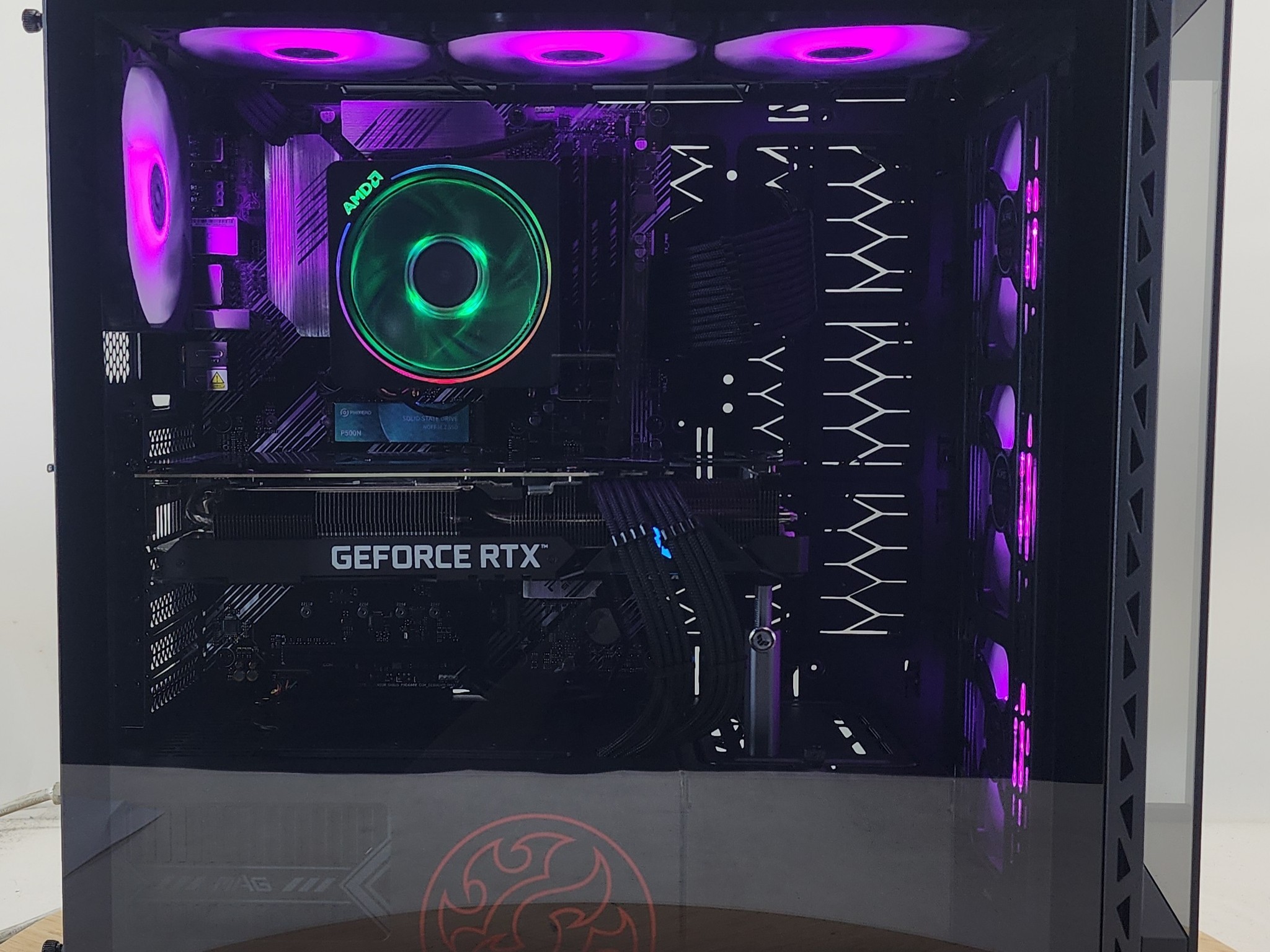 Gaming PC Ryzen 7 5800XT 16GB RAM 1TB SSD RTX 3070 Ti 8GB Windows 11 Computer