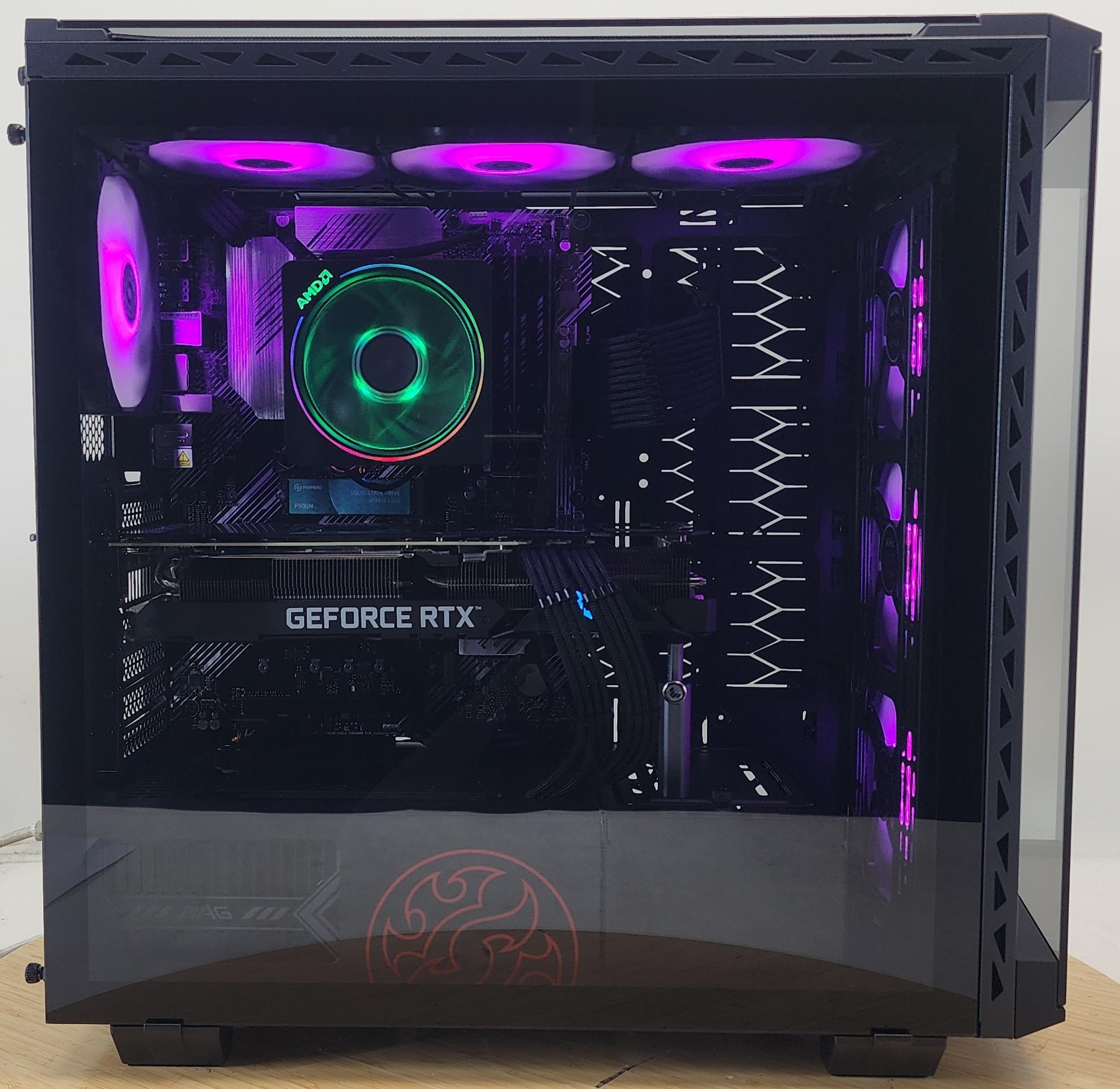 Gaming PC Ryzen 7 5800XT 16GB RAM 1TB SSD RTX 3070 Ti 8GB Windows 11 Computer